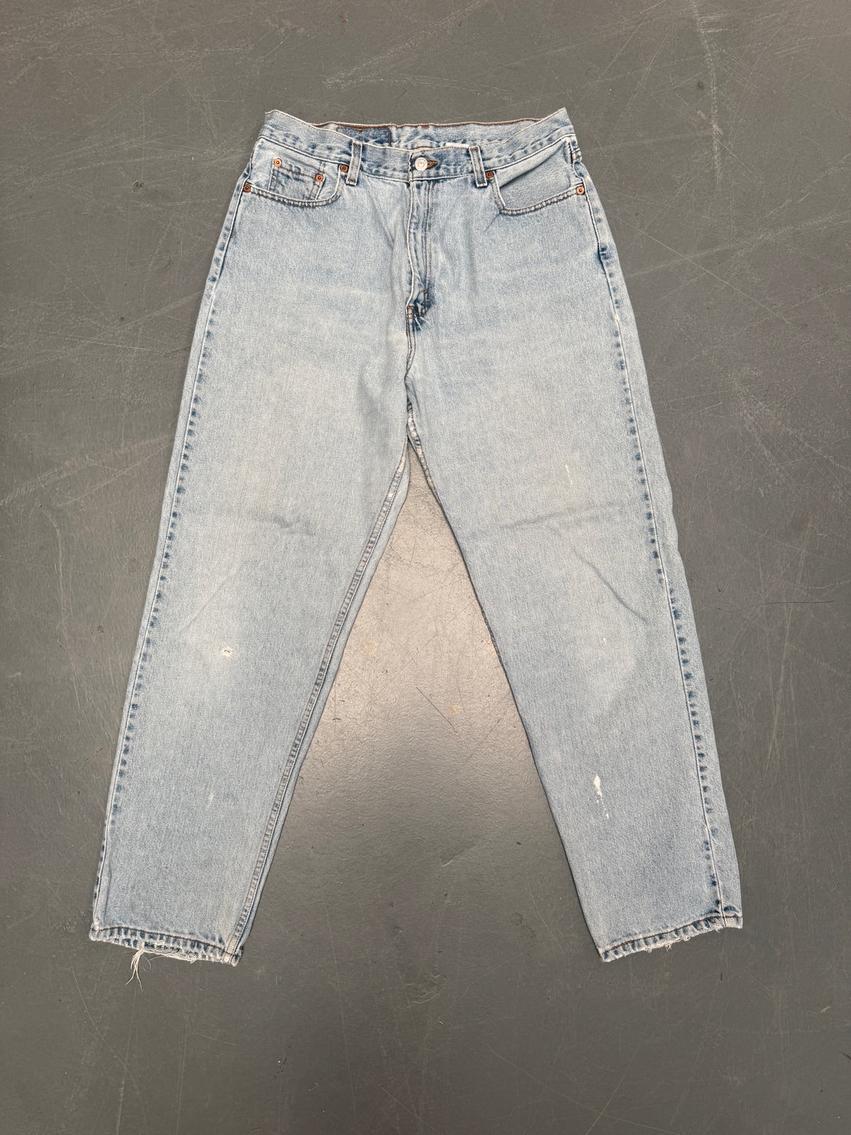Vintage Ladies Levis High Waisted Denim 90s Made Jean - W 32 L 31 - HW279