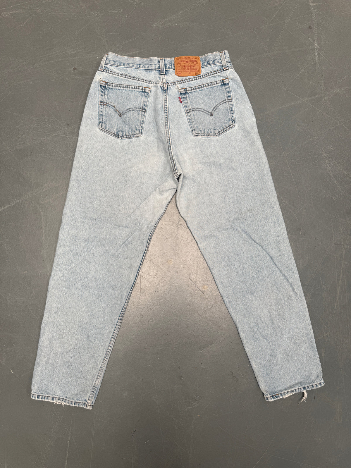 Vintage Ladies Levis High Waisted Denim 90s Made Jean - W 32 L 31 - HW279