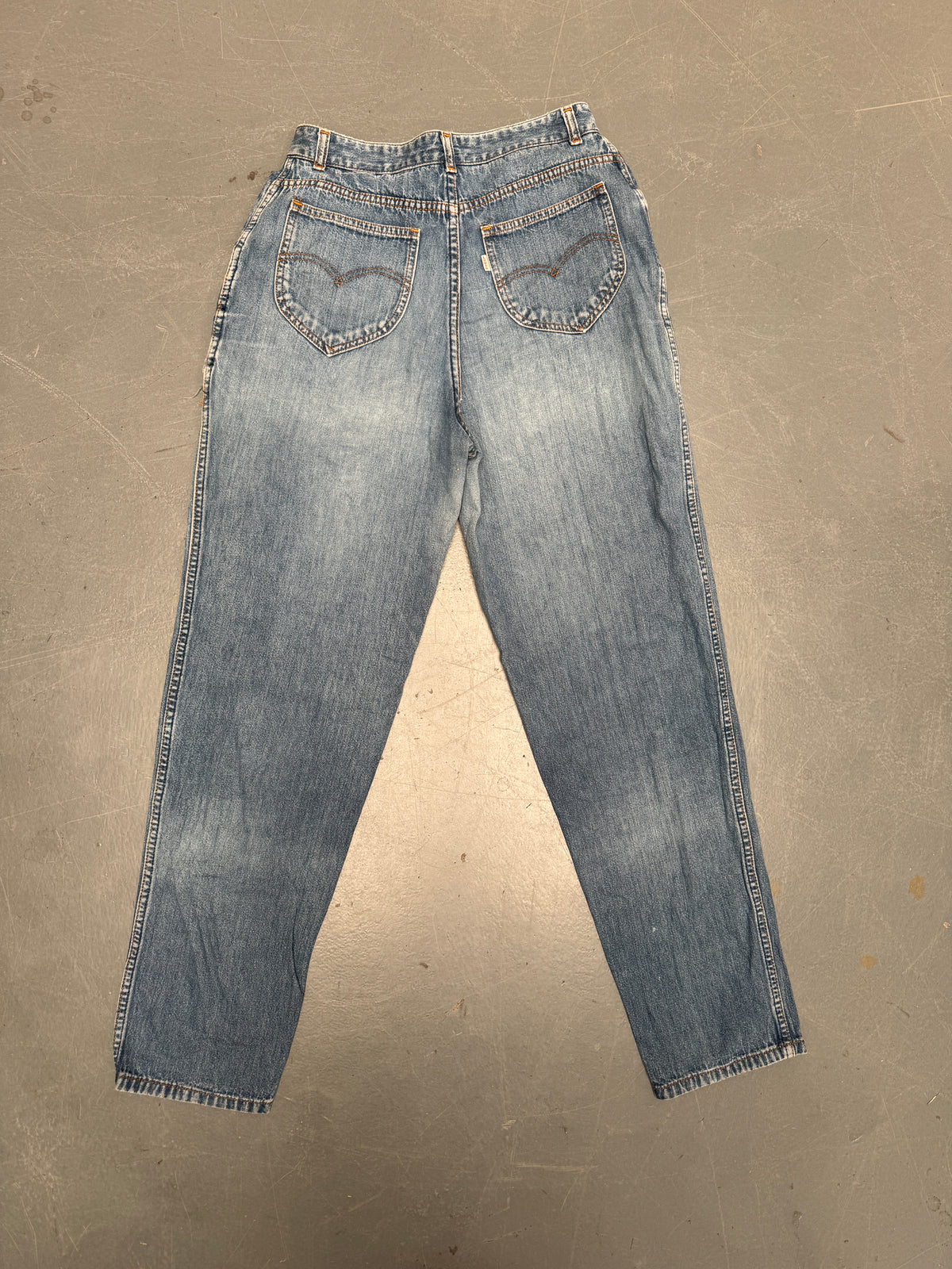 Vintage Ladies Levis High Waisted Denim 90s Made Jean - W 26 L 31 - HW287