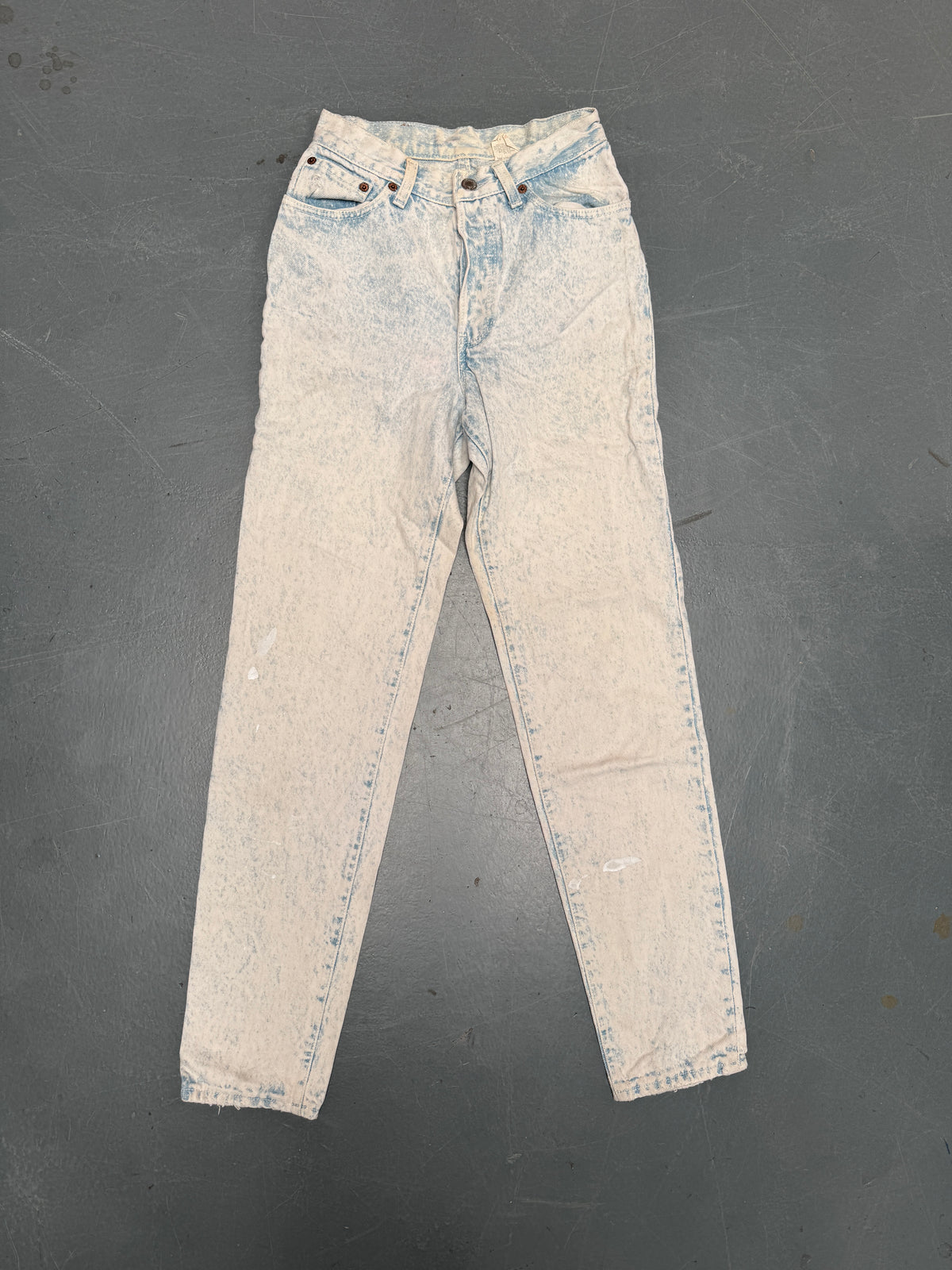 Vintage Ladies Levis High Waisted Denim 90s Made Jean - W 22 L 31 - HW289