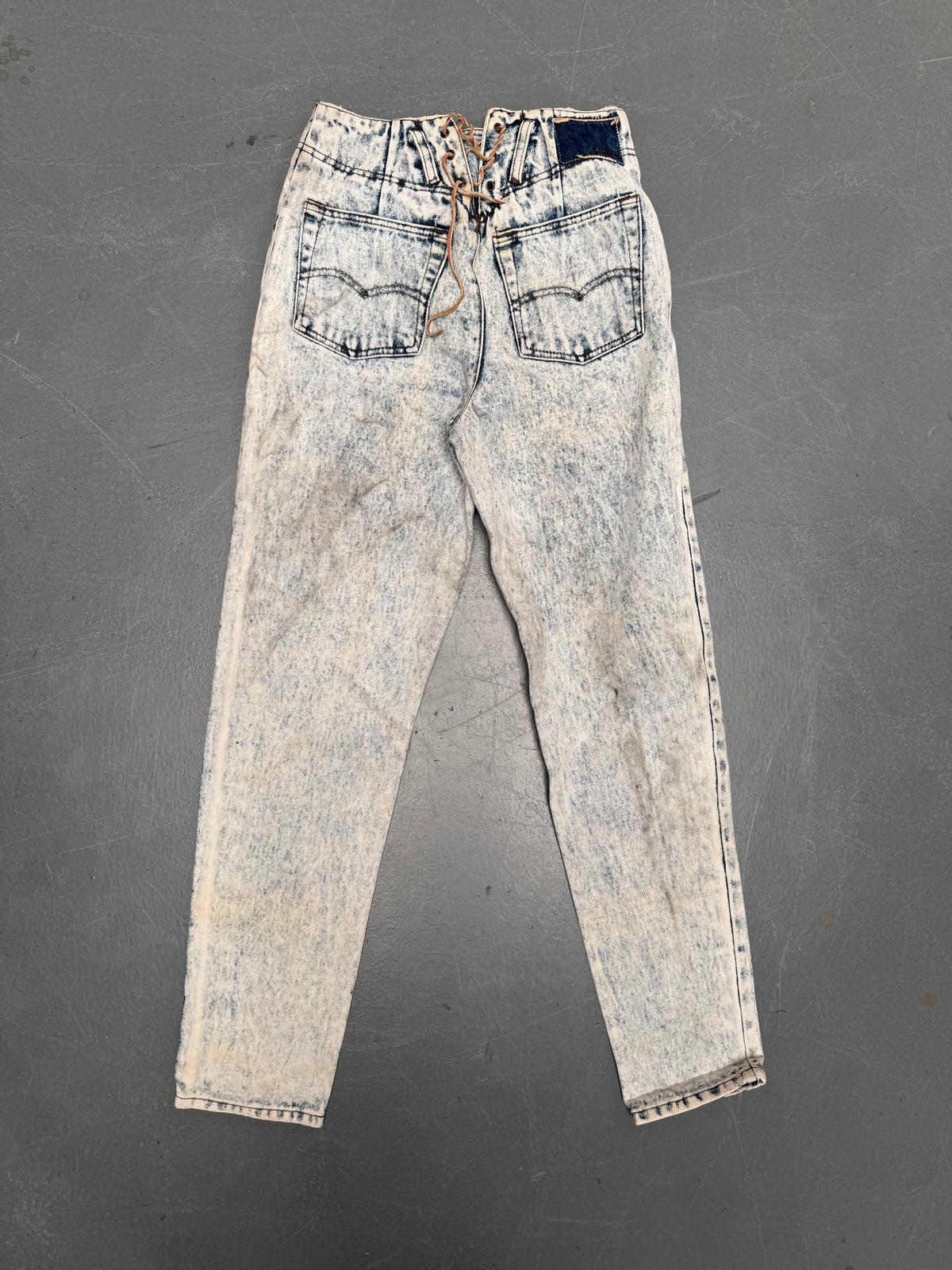 Vintage Ladies Levis High Waisted Denim 90s Made Jean - W 24 L 29 - HW291