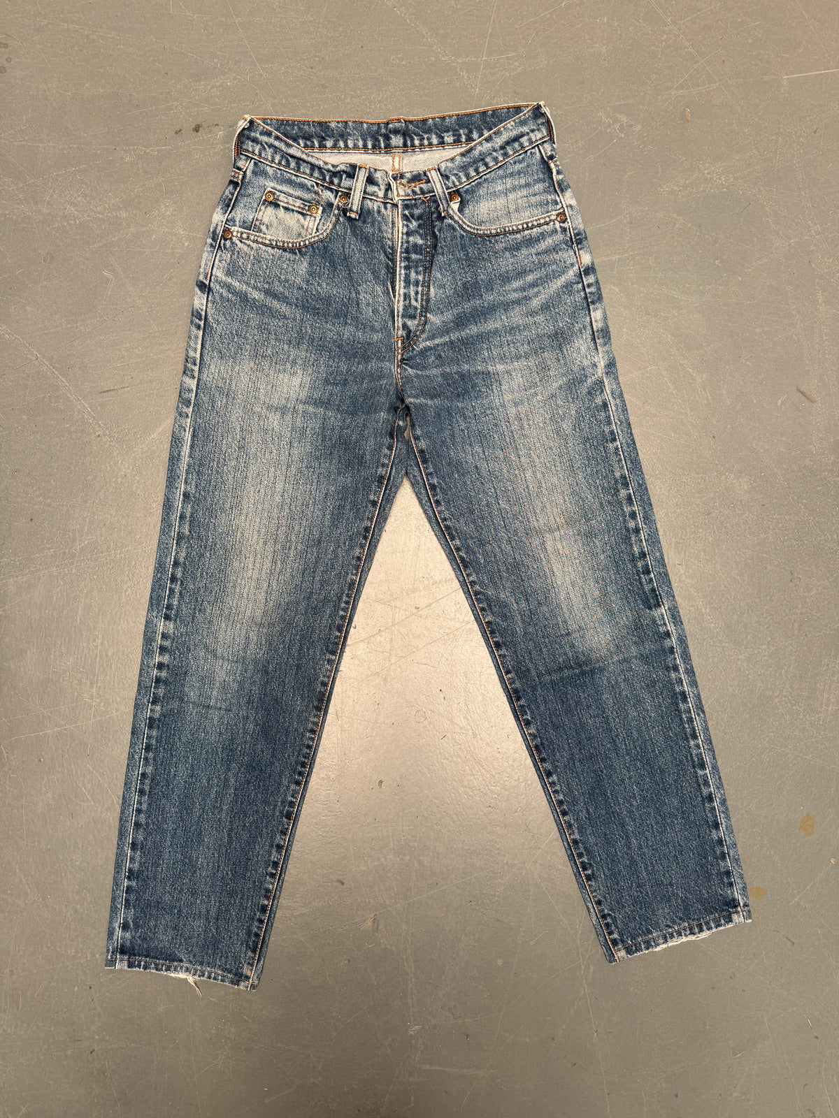 Vintage Ladies Levis High Waisted Denim 90s Made Jean - W 26 L 29 - HW293