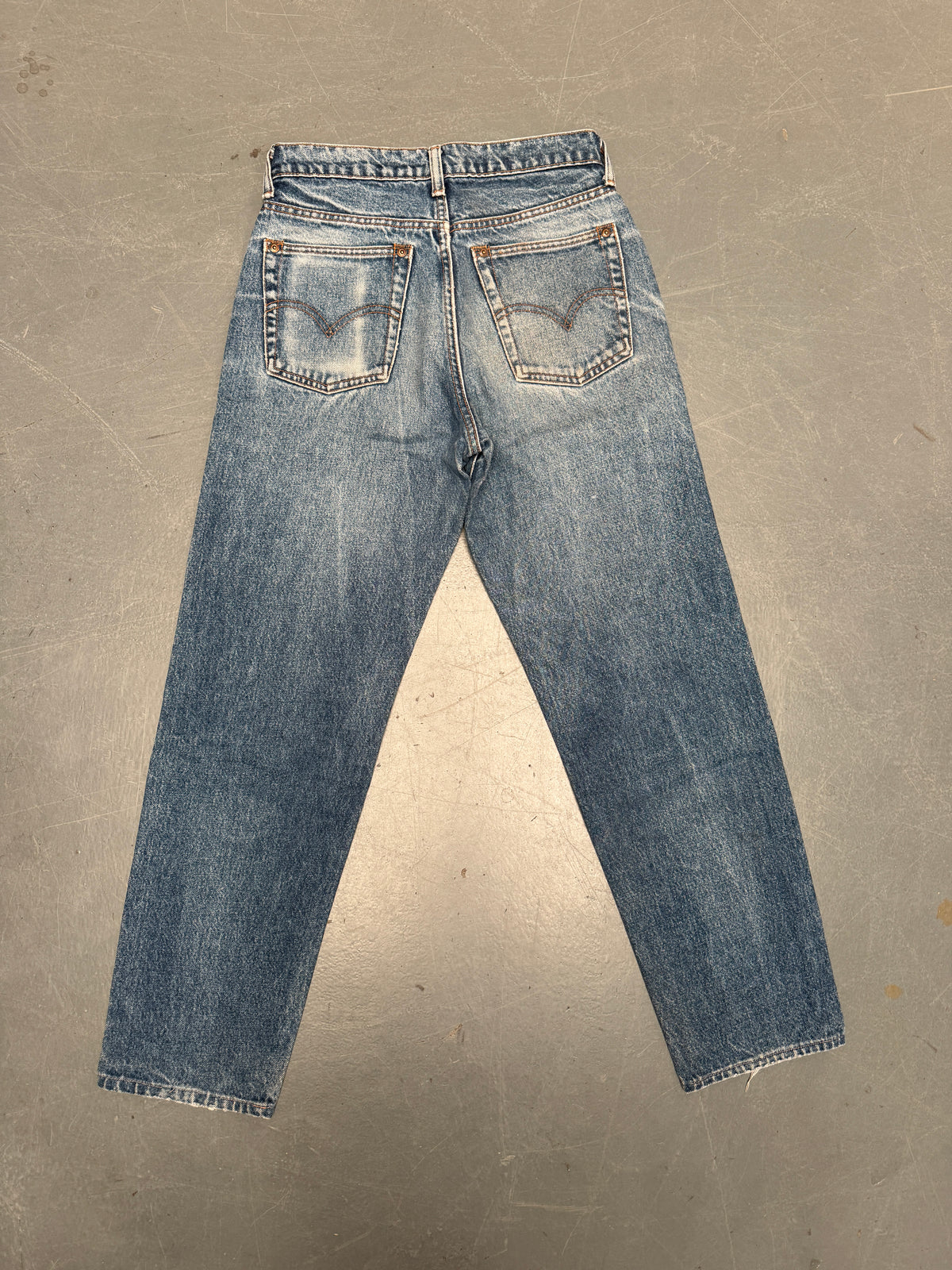 Vintage Ladies Levis High Waisted Denim 90s Made Jean - W 26 L 29 - HW293