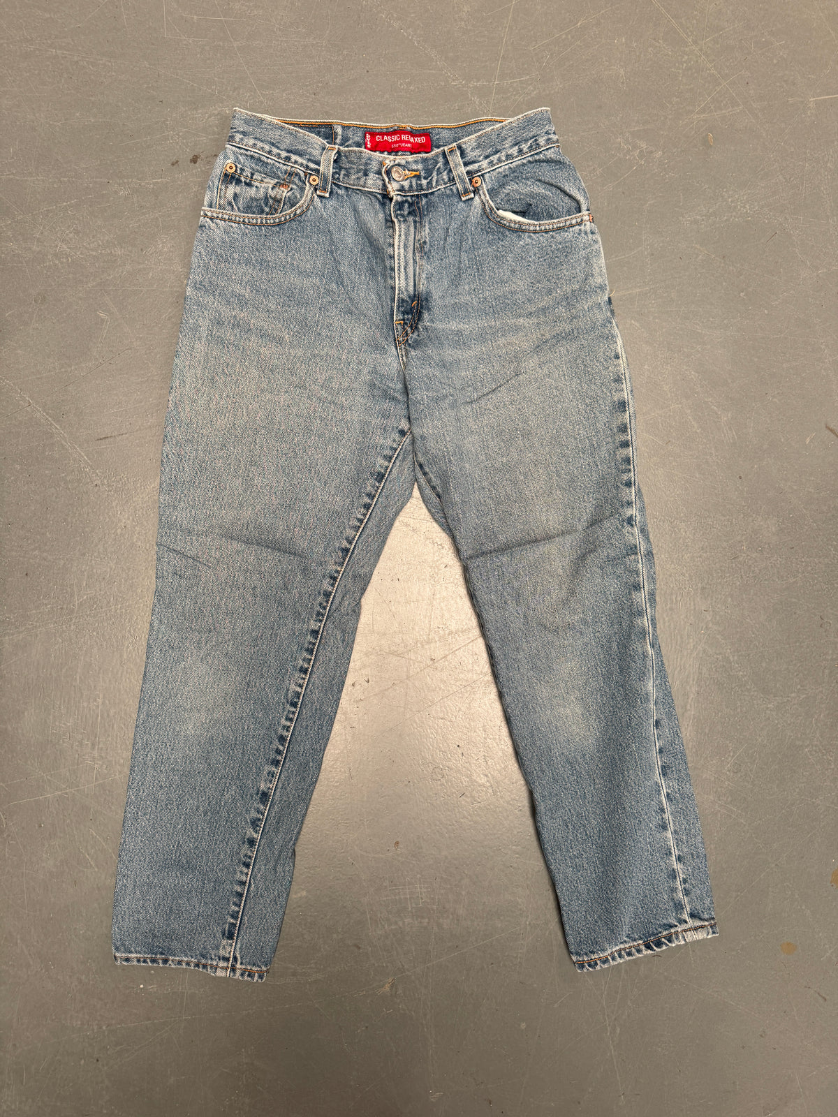 Vintage Ladies Levis High Waisted Denim 90s Made Jean - W 26 L 28 - HW295