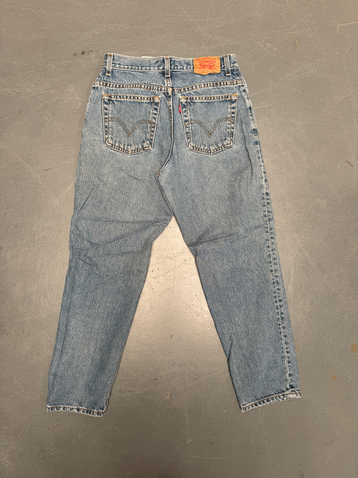 Vintage Ladies Levis High Waisted Denim 90s Made Jean - W 26 L 28 - HW295