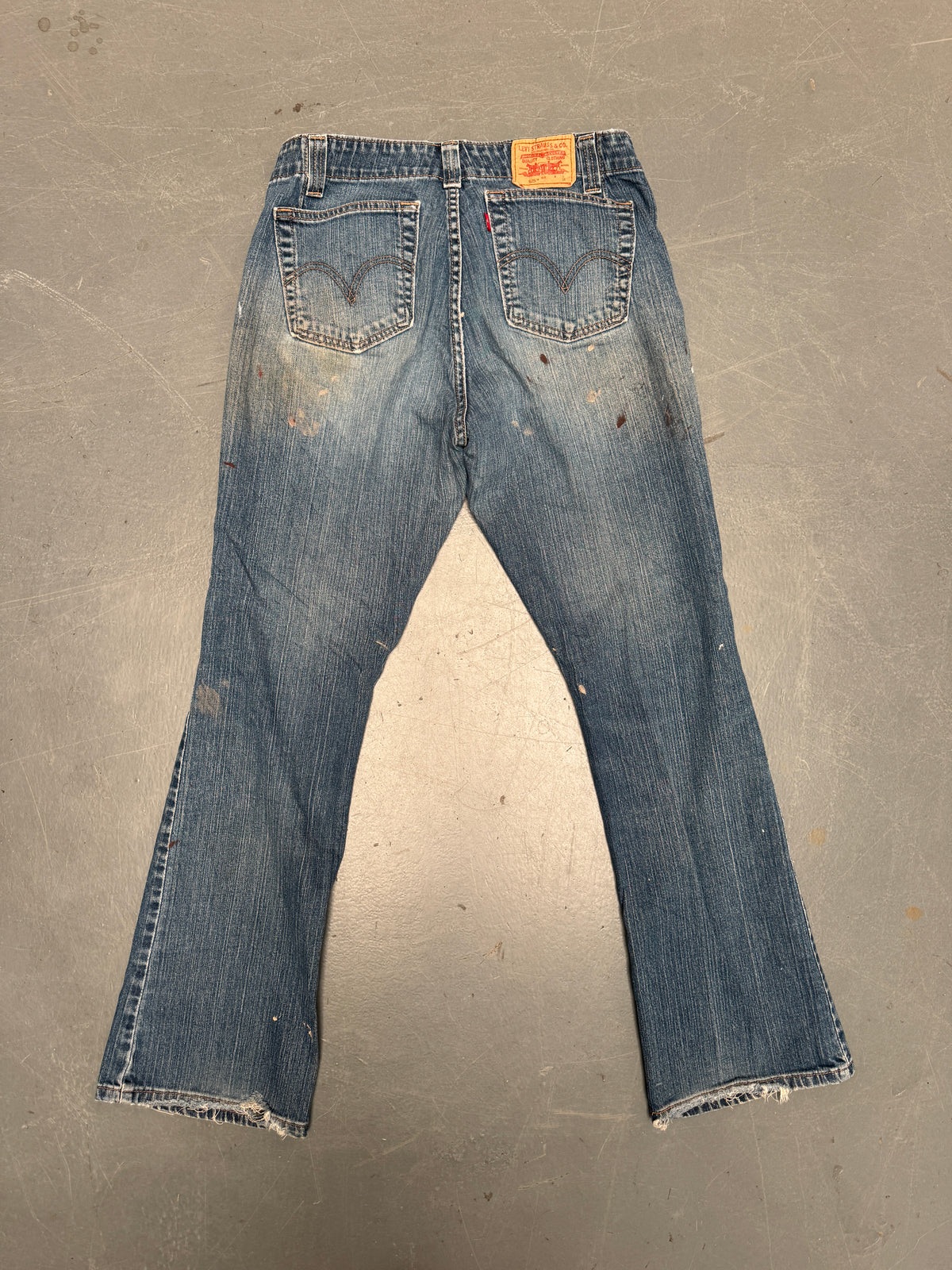 Vintage Ladies Levis High Waisted Denim 90s Made Jean - W 32 L 32 - HW298