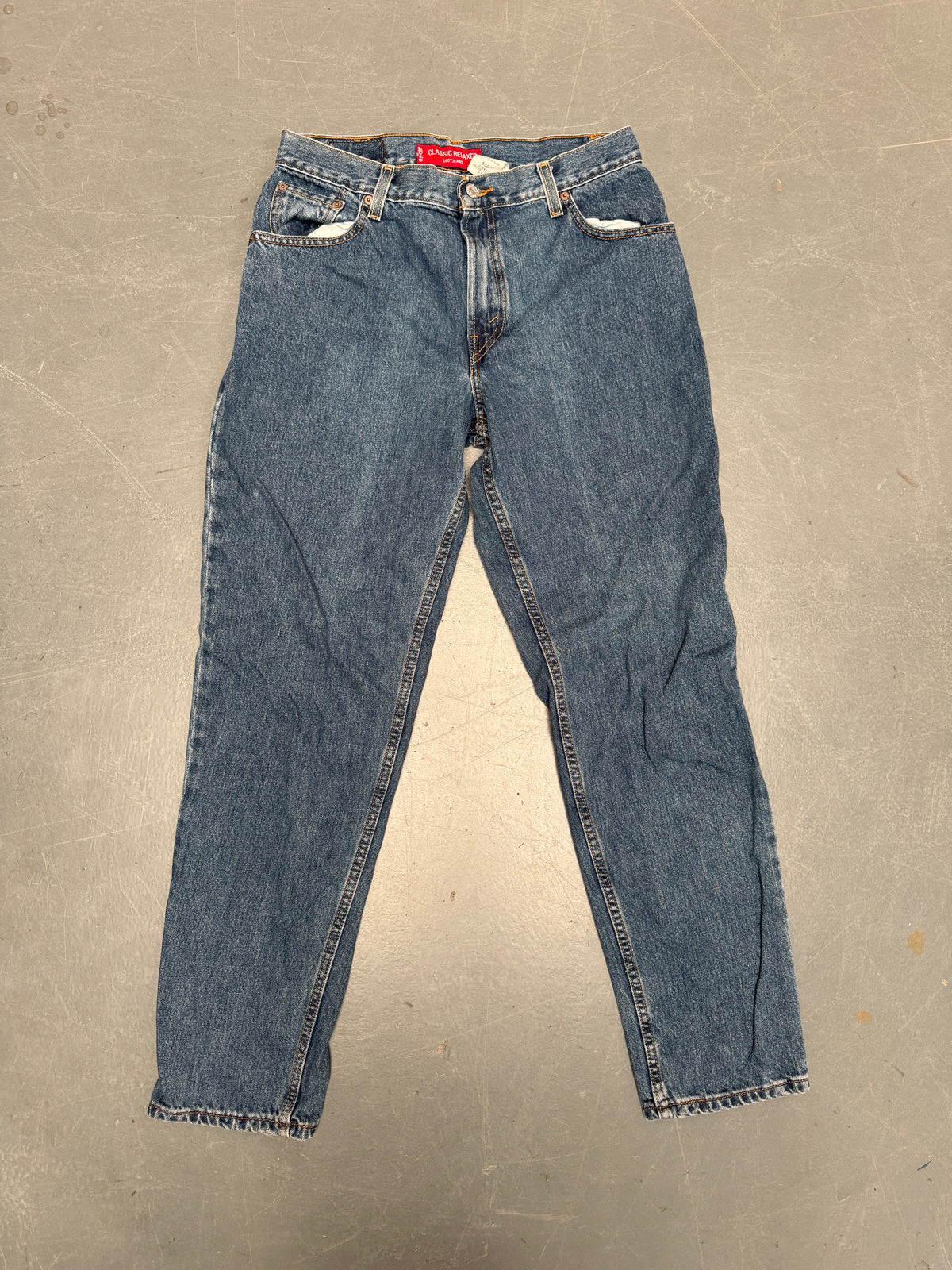 Vintage Ladies Levis High Waisted Denim 90s Made Jean - W 30 L 32 - HW299