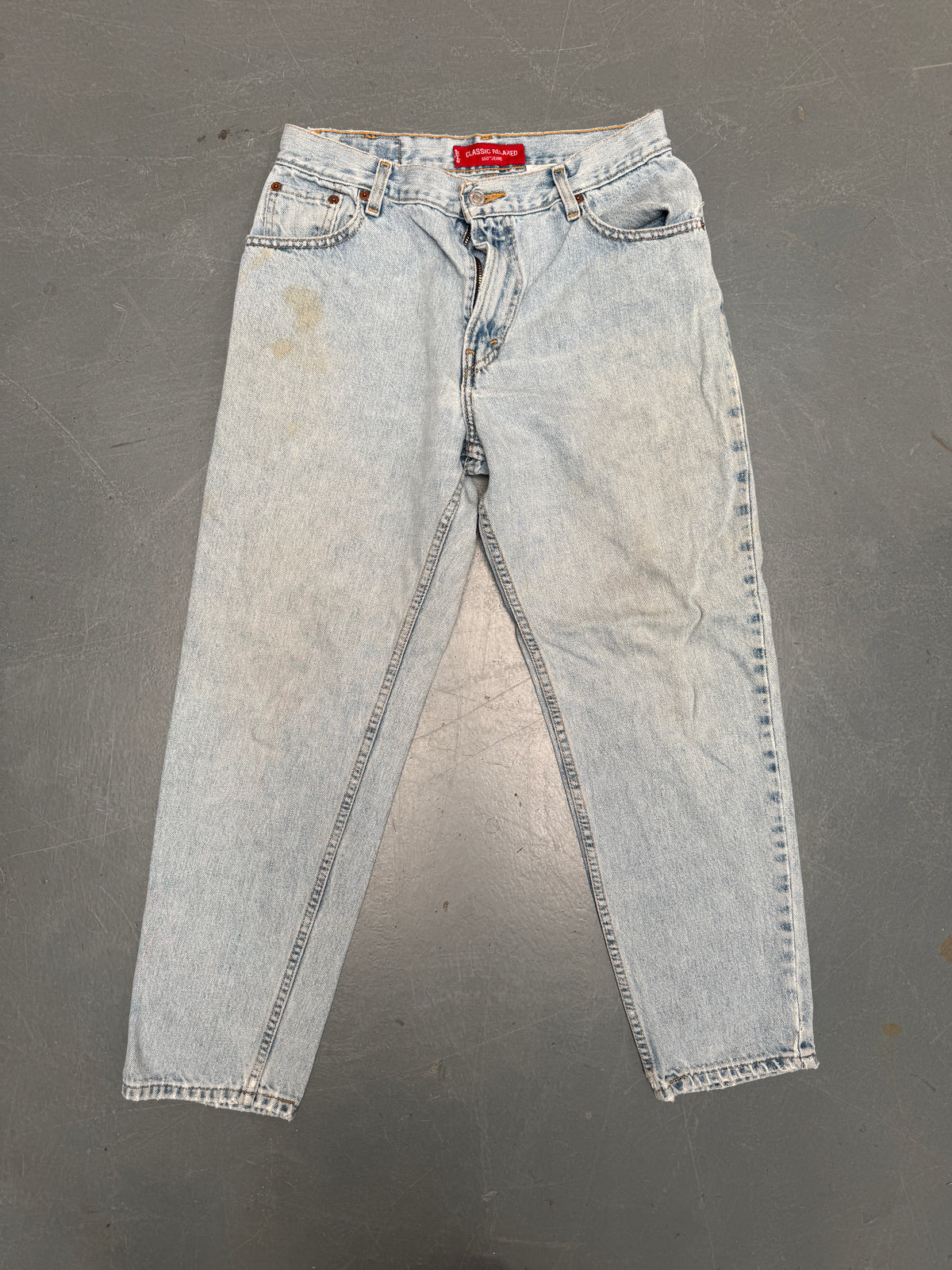 Vintage Ladies Levis High Waisted Denim 90s Made Jean - W 28 L 28 - HW300