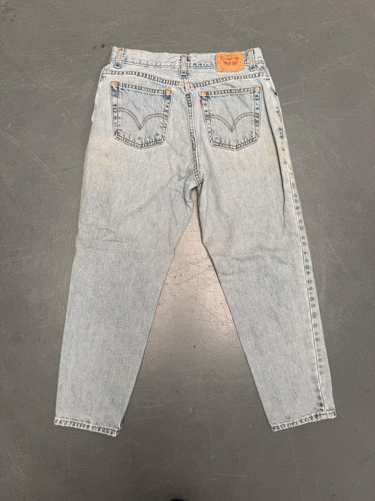 Vintage Ladies Levis High Waisted Denim 90s Made Jean - W 28 L 28 - HW300