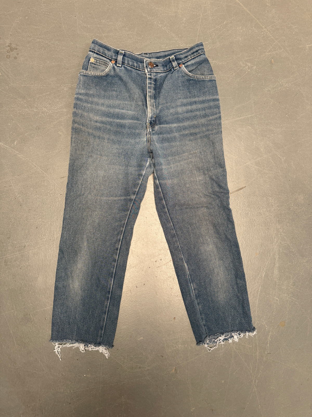 Vintage Ladies Levis High Waisted Denim 90s Made Jean - W 28 L 25 - HW301