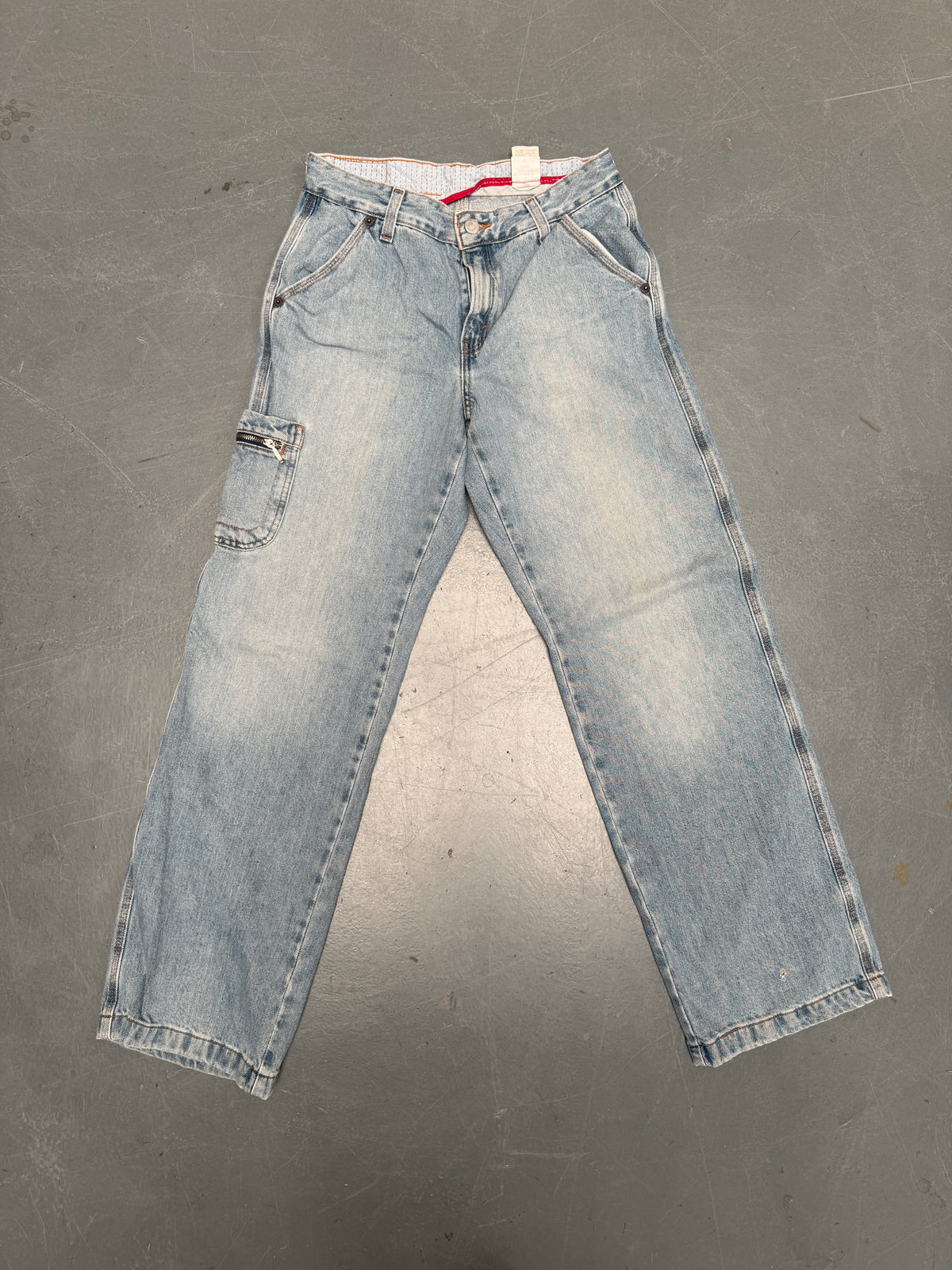 Vintage Ladies Levis High Waisted Denim 90s Made Jean - W 26 L 32 - HW302