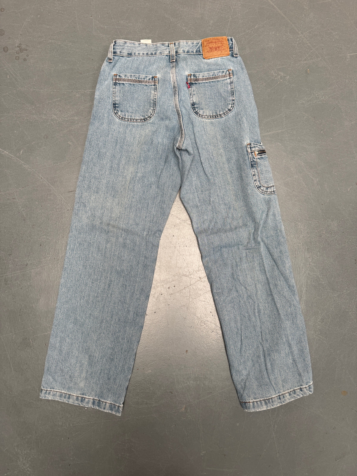 Vintage Ladies Levis High Waisted Denim 90s Made Jean - W 26 L 32 - HW302