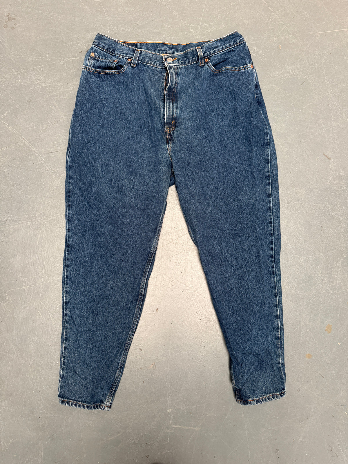 Vintage Ladies Levis High Waisted Denim 90s Made Jean - W 34 L 30 - HW303