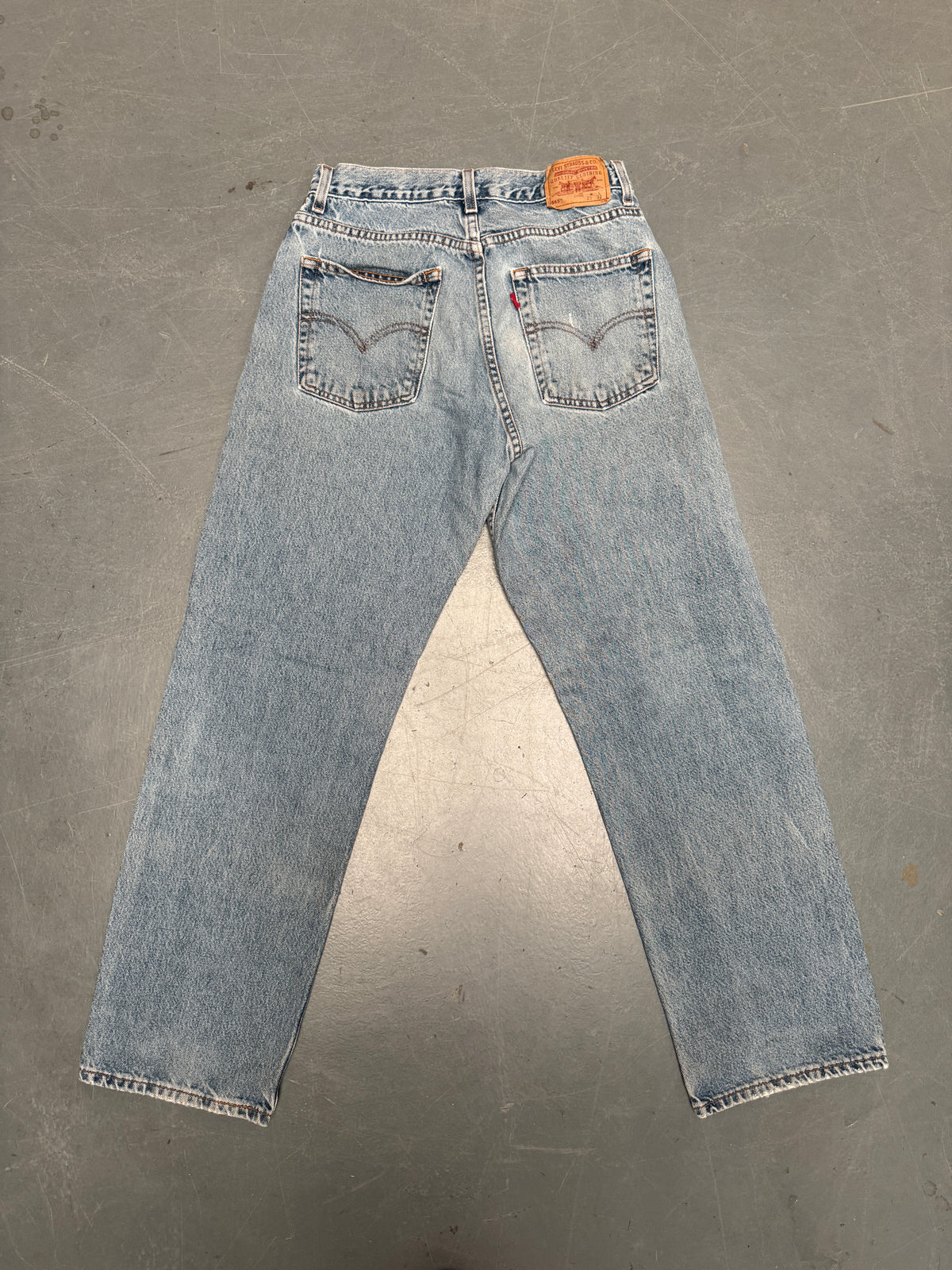 Vintage Ladies Levis High Waisted Denim 90s Made Jean - W 29 L 32 - HW307