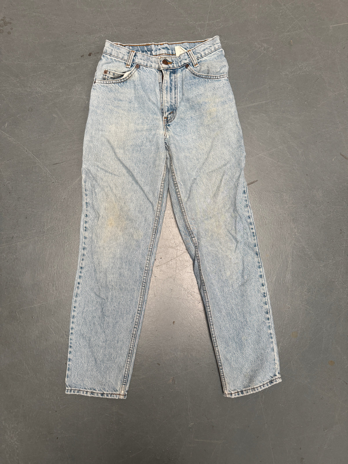 Vintage Ladies Levis High Waisted Denim 90s Made Jean - W 24 L 30 - HW309
