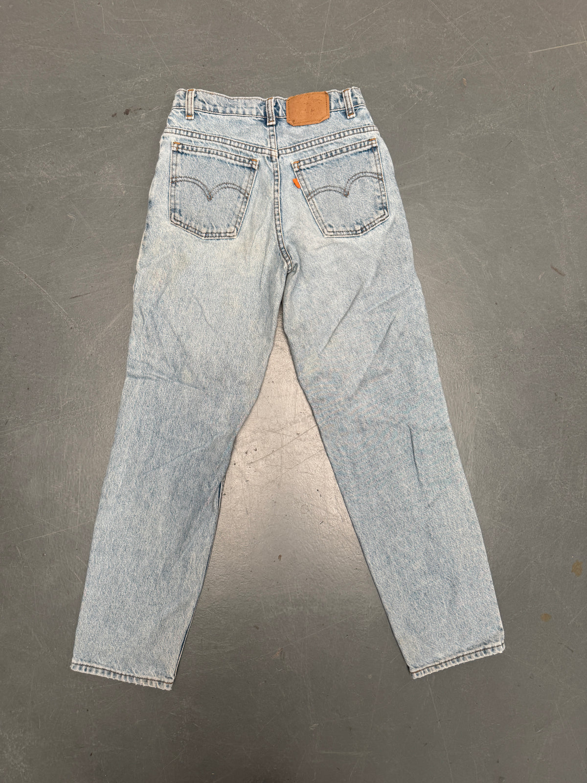 Vintage Ladies Levis High Waisted Denim 90s Made Jean - W 24 L 30 - HW309