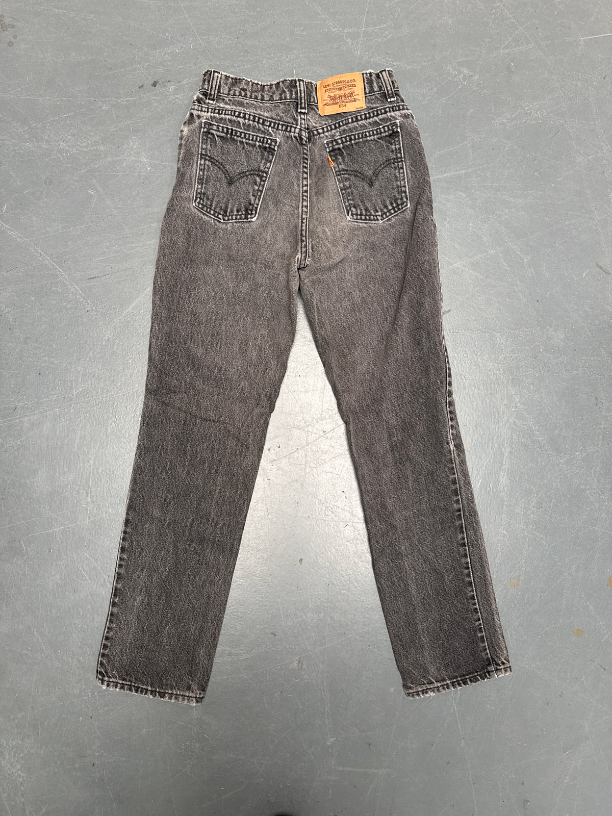 Vintage Ladies Levis High Waisted Denim 90s Made Jean - W 24 L 29 - HW311