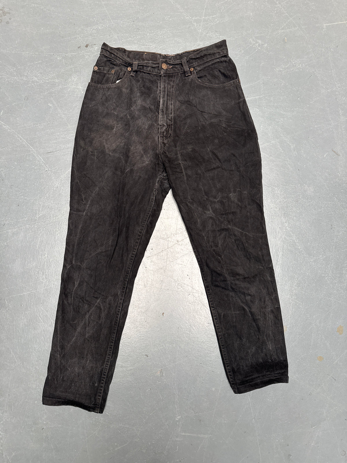 Vintage Ladies Levis High Waisted Denim 90s Made Jean - W 28 L 29 - HW312