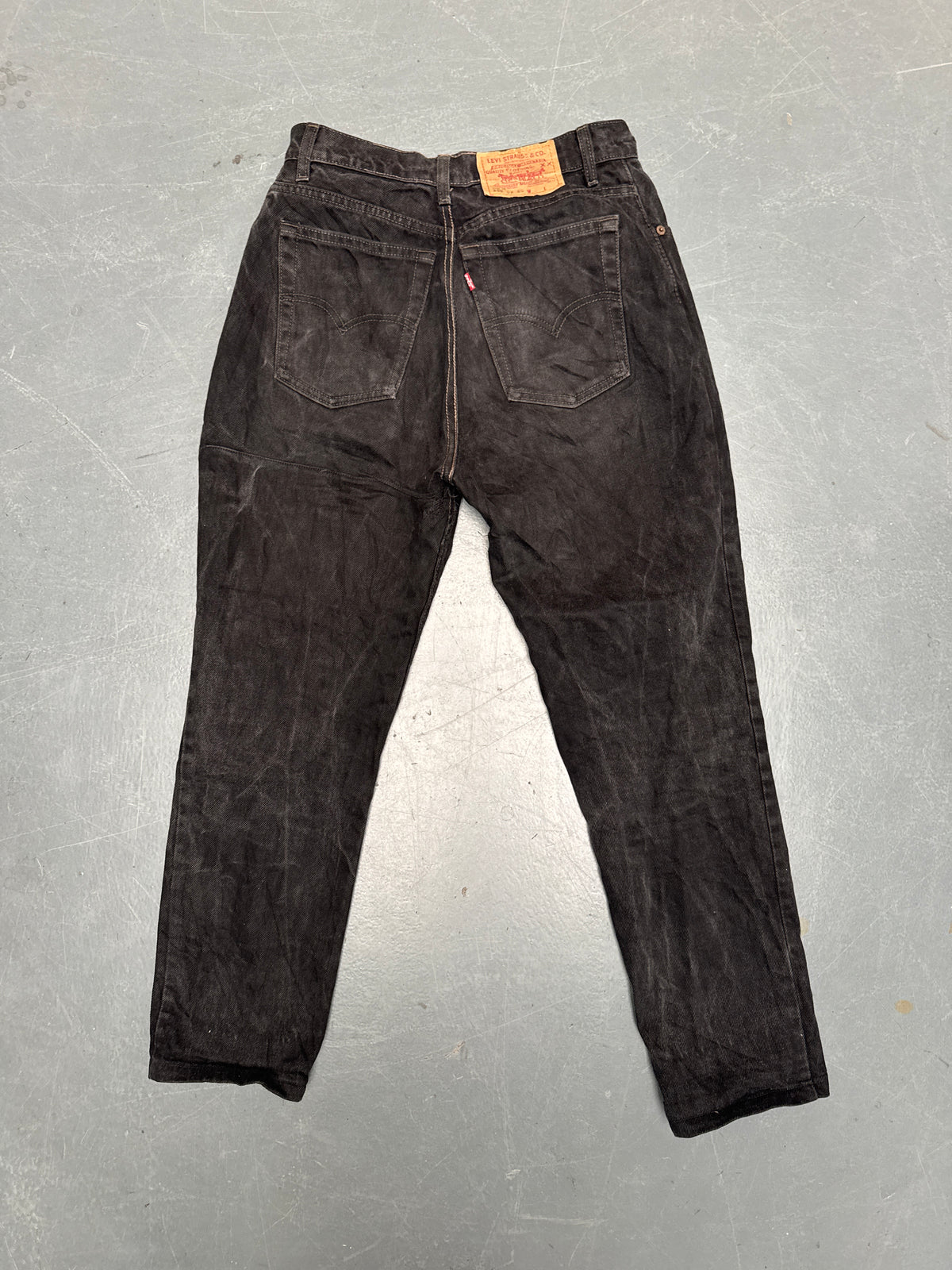 Vintage Ladies Levis High Waisted Denim 90s Made Jean - W 28 L 29 - HW312