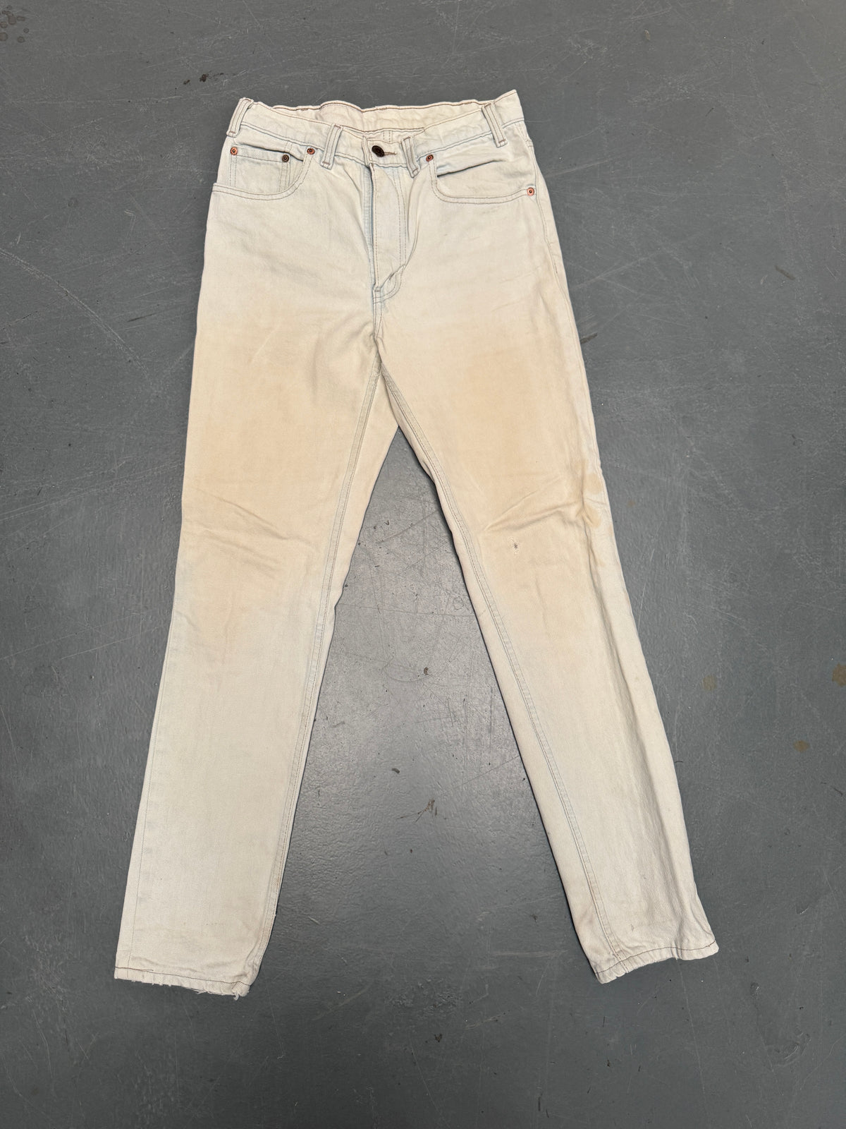 Vintage Ladies Levis High Waisted Denim 90s Made Jean - W 28 L 32 - HW314
