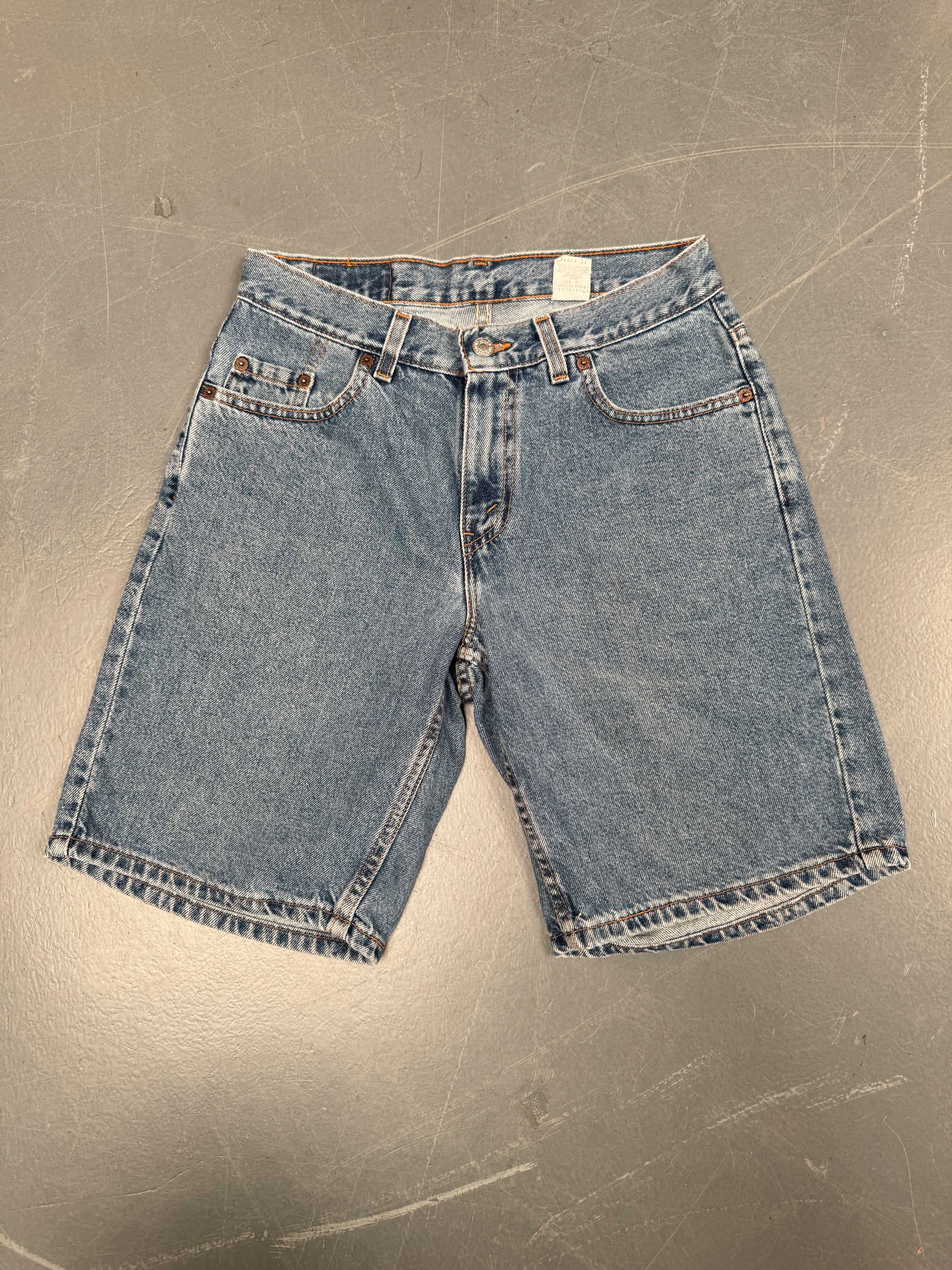Vintage Ladies Levis Cut Off Denim Shorts - 90s Made - W 27 - SH096