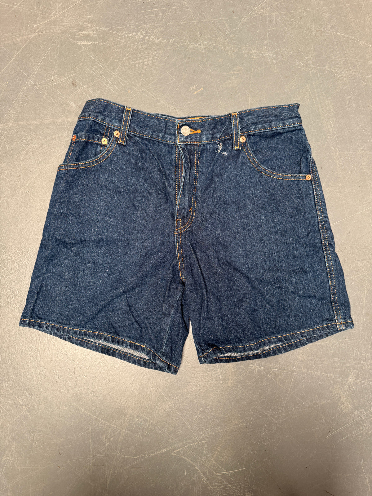 Vintage Levis Cut Off Denim Shorts - 90s Made - W 30 - SH1012