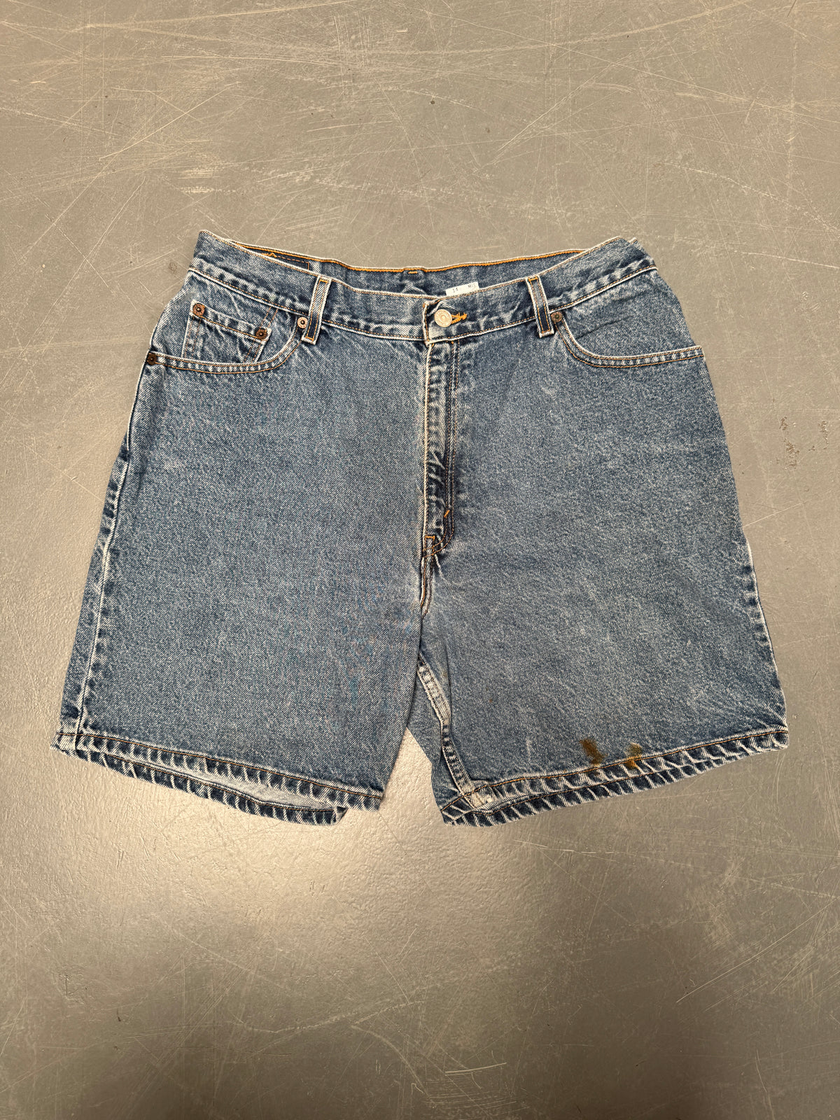 Vintage Levis Cut Off Denim Shorts - 90s Made - W 30 - SH1013