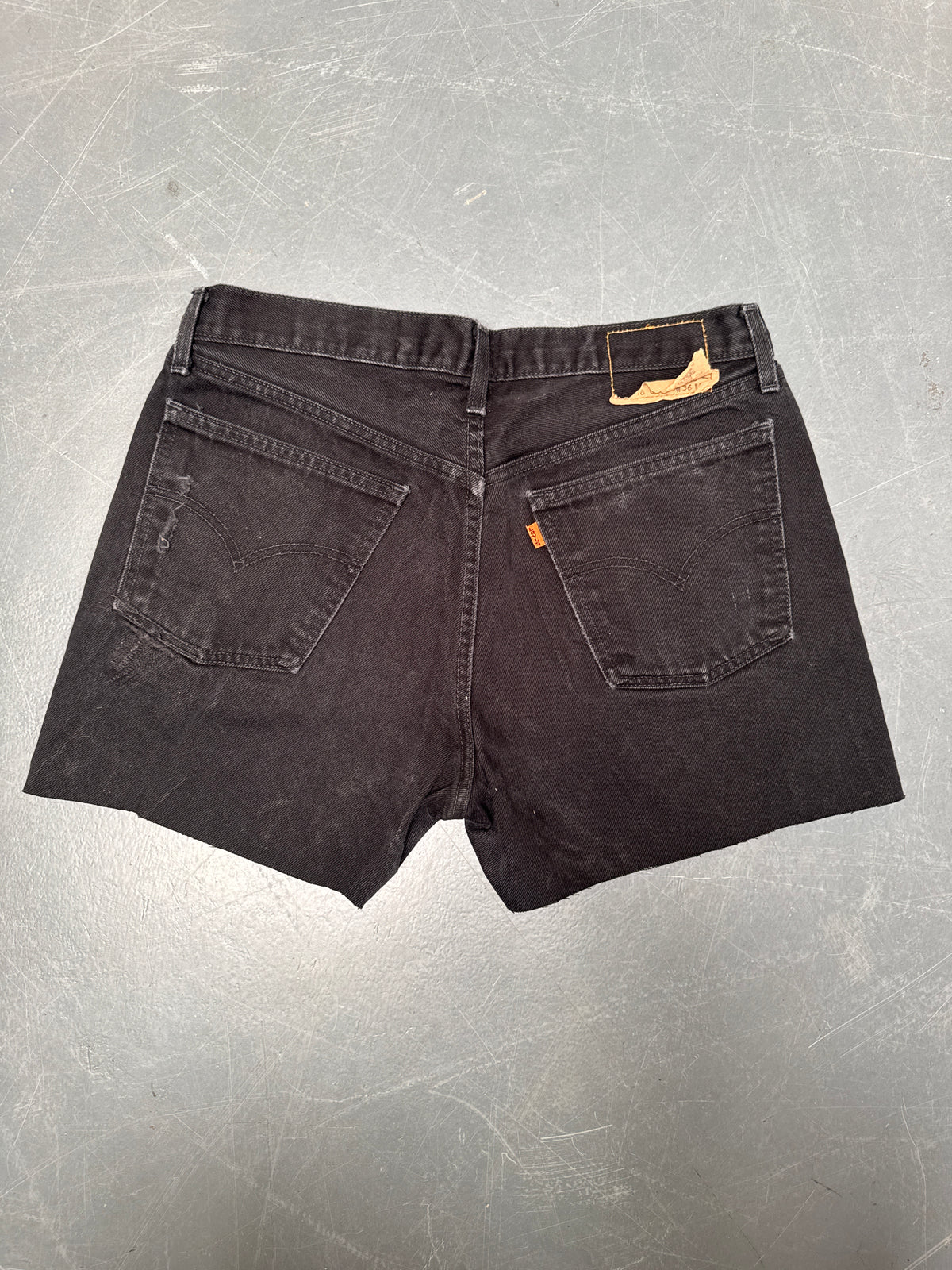 Vintage Levis Cut Off Denim Shorts - 90s Made - W 32 - SH1031