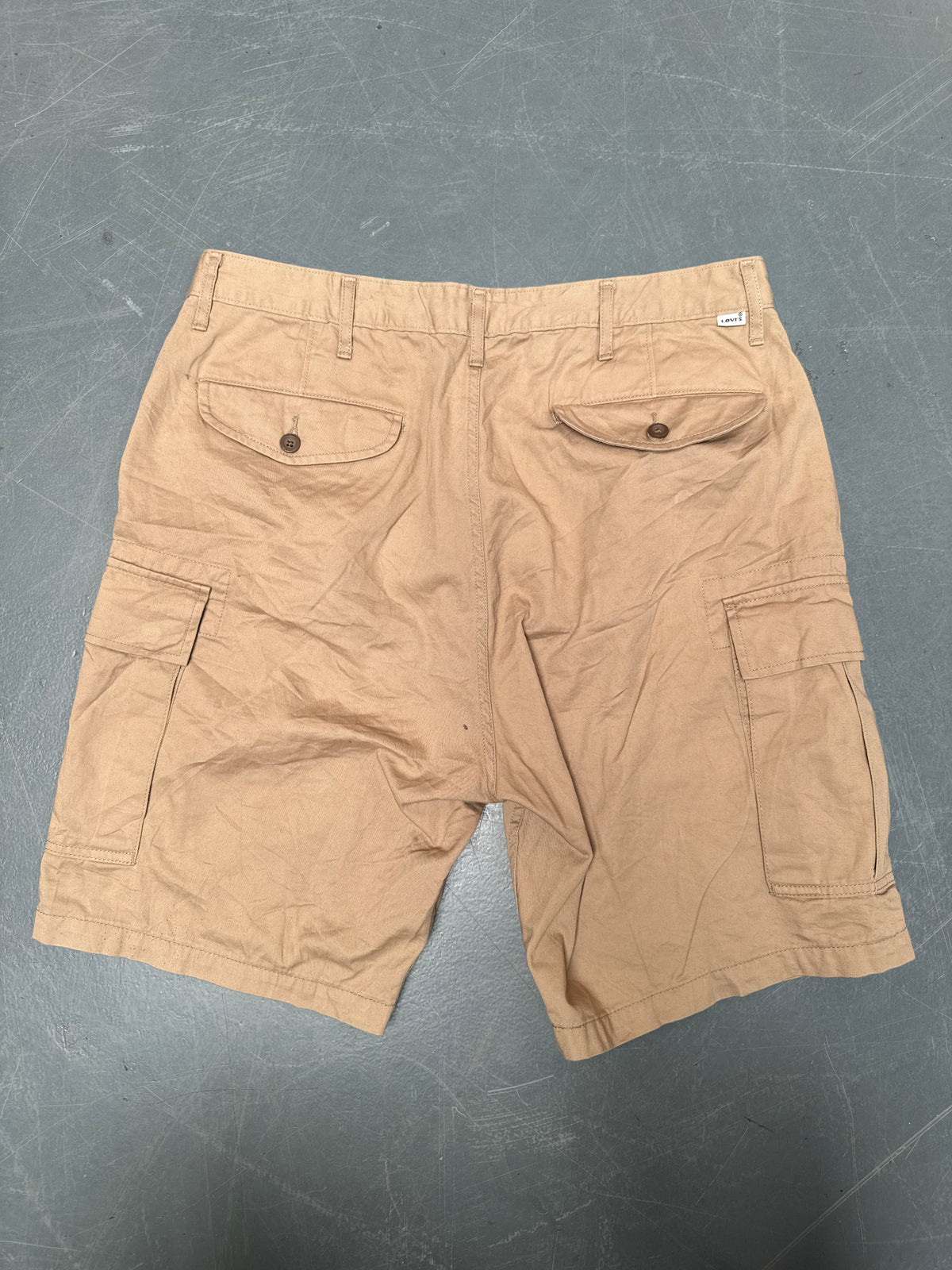 Vintage Levis Cut Off Denim Shorts - 90s Made - W 36 - SH1036