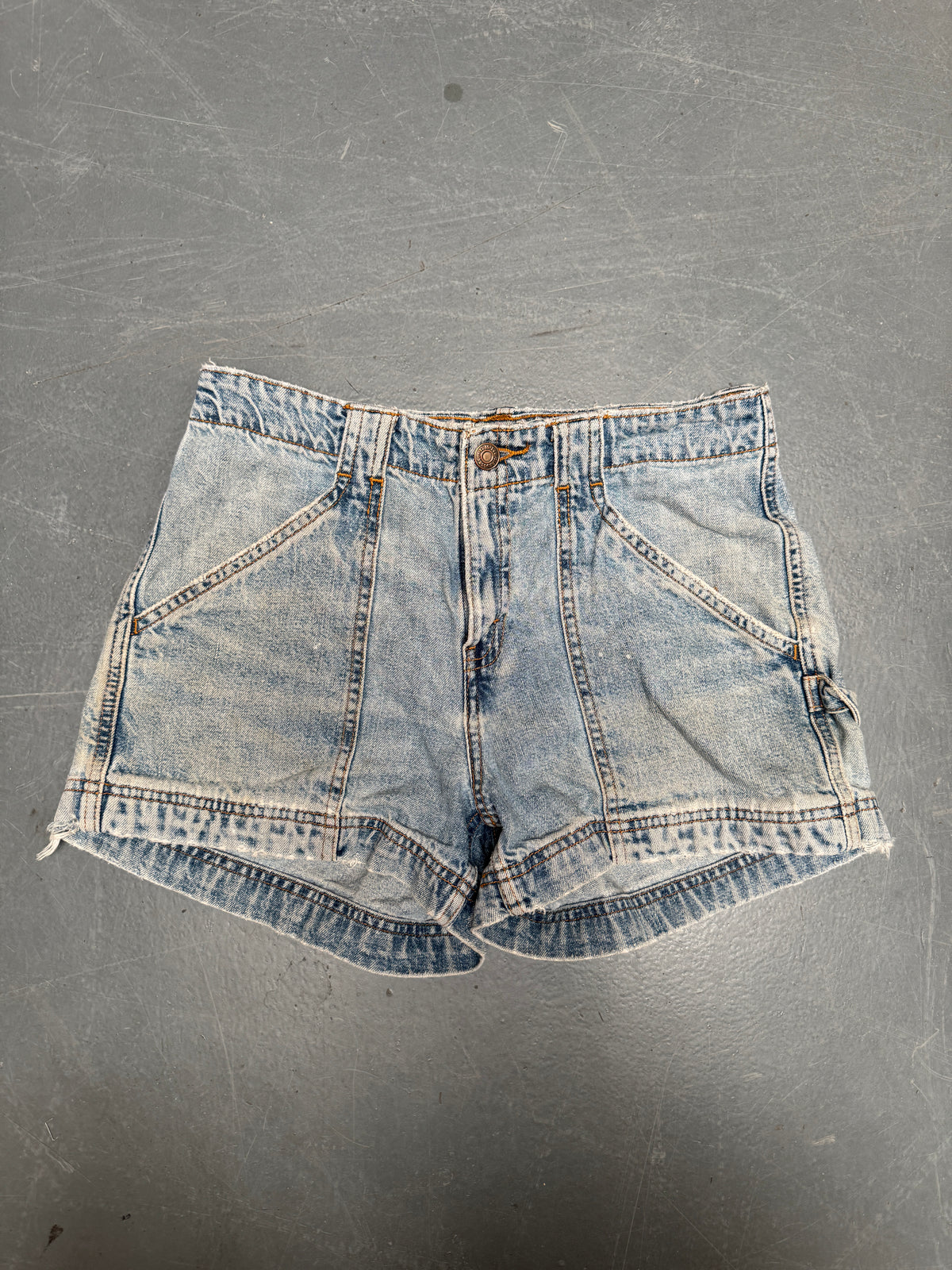 Vintage Levis Cut Off Denim Shorts - 90s Made - W 30 - SH1039