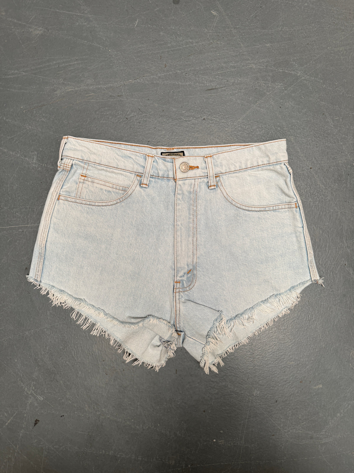 Vintage Levis Cut Off Denim Shorts - 90s Made - W 30 - SH1043