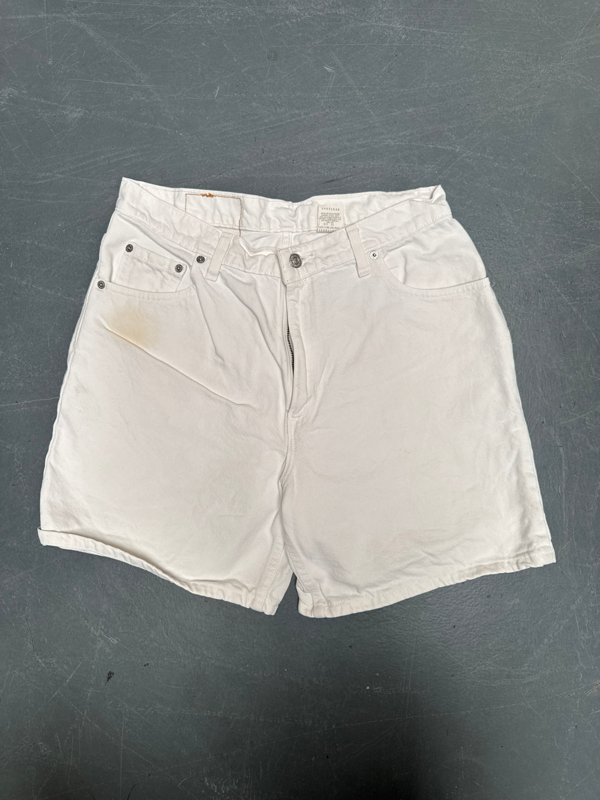 Vintage Levis Cut Off Denim Shorts - 90s Made - W 30 - SH1097