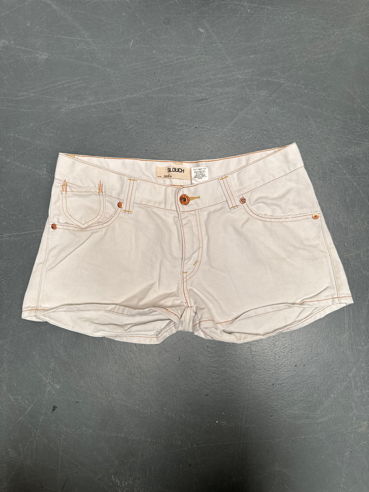 Vintage Levis Cut Off Denim Shorts - 90s Made - W 36 - SH1100