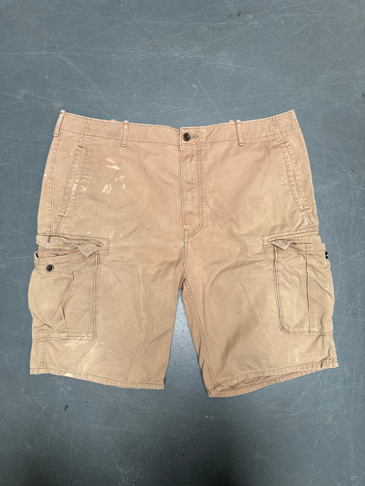 Vintage Levis Cut Off Denim Shorts - 90s Made - W 42 - SH1105