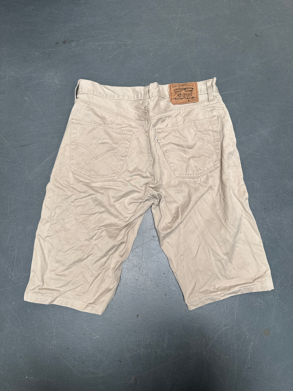 Vintage Levis Cut Off Denim Shorts - 90s Made - W 30 - SH1186