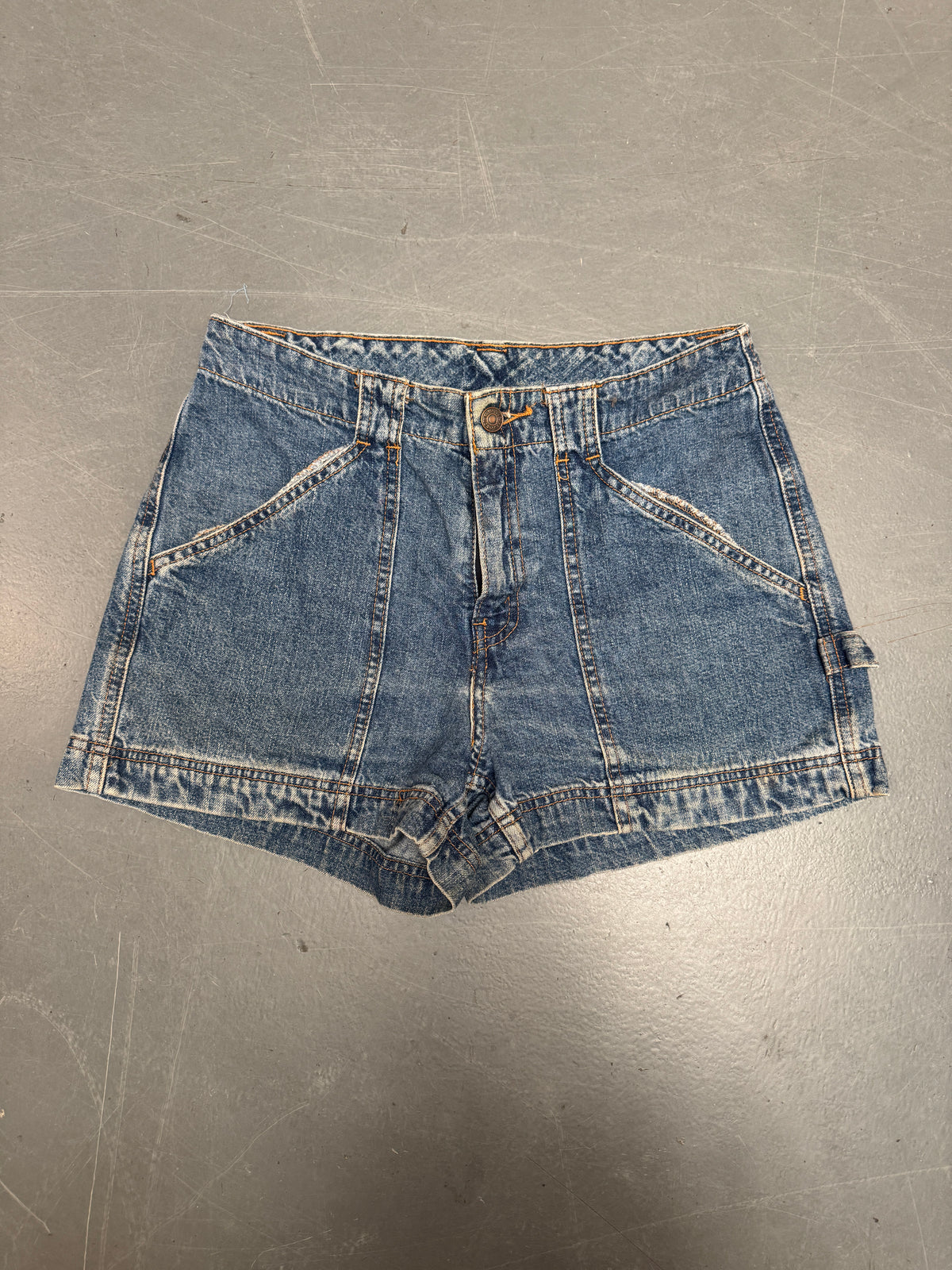 Vintage Levis Cut Off Denim Shorts - 90s Made - W 30 - SH1227