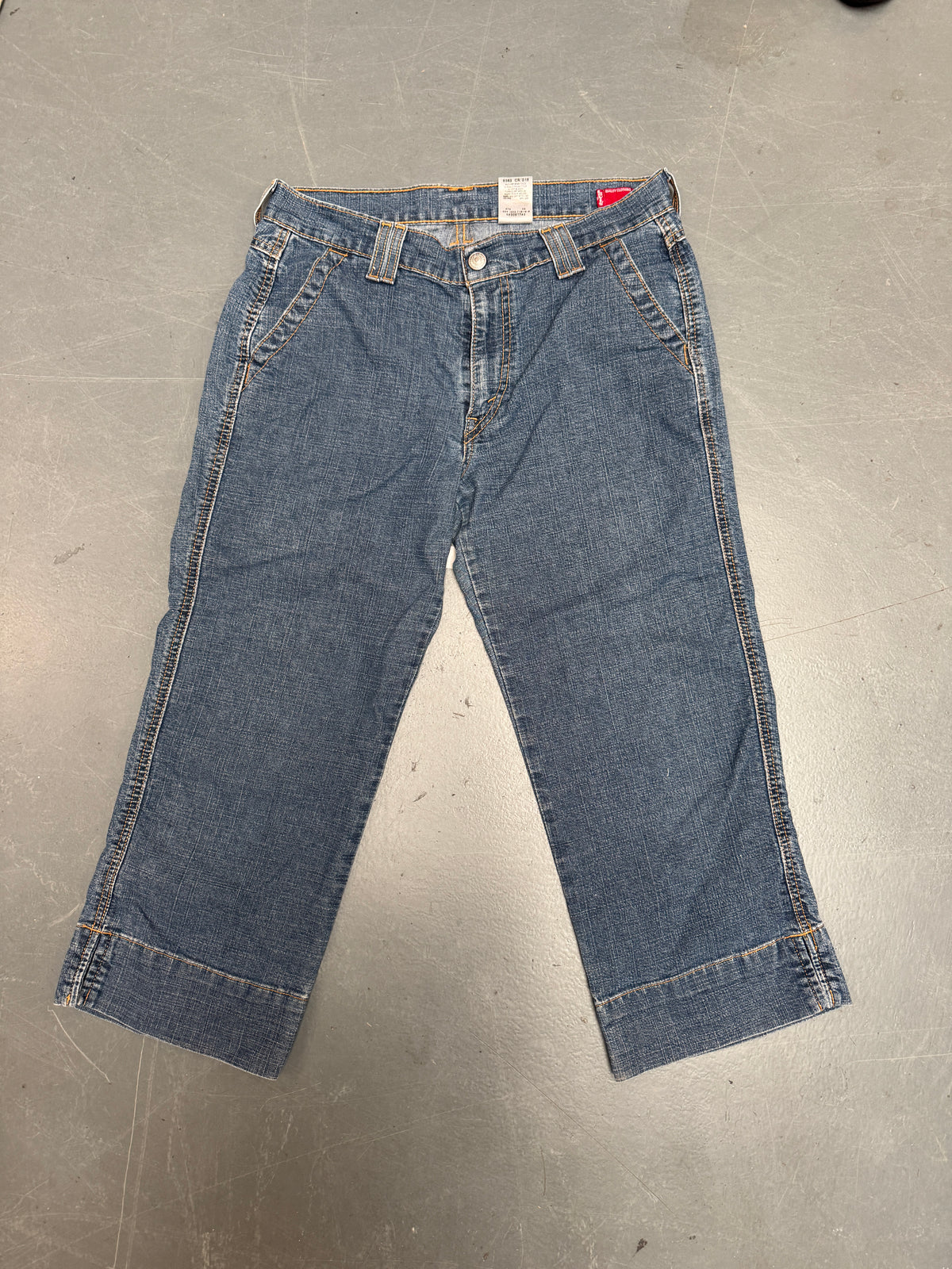 Vintage Levis Cut Off Denim Shorts - 90s Made - W 30 - SH1247