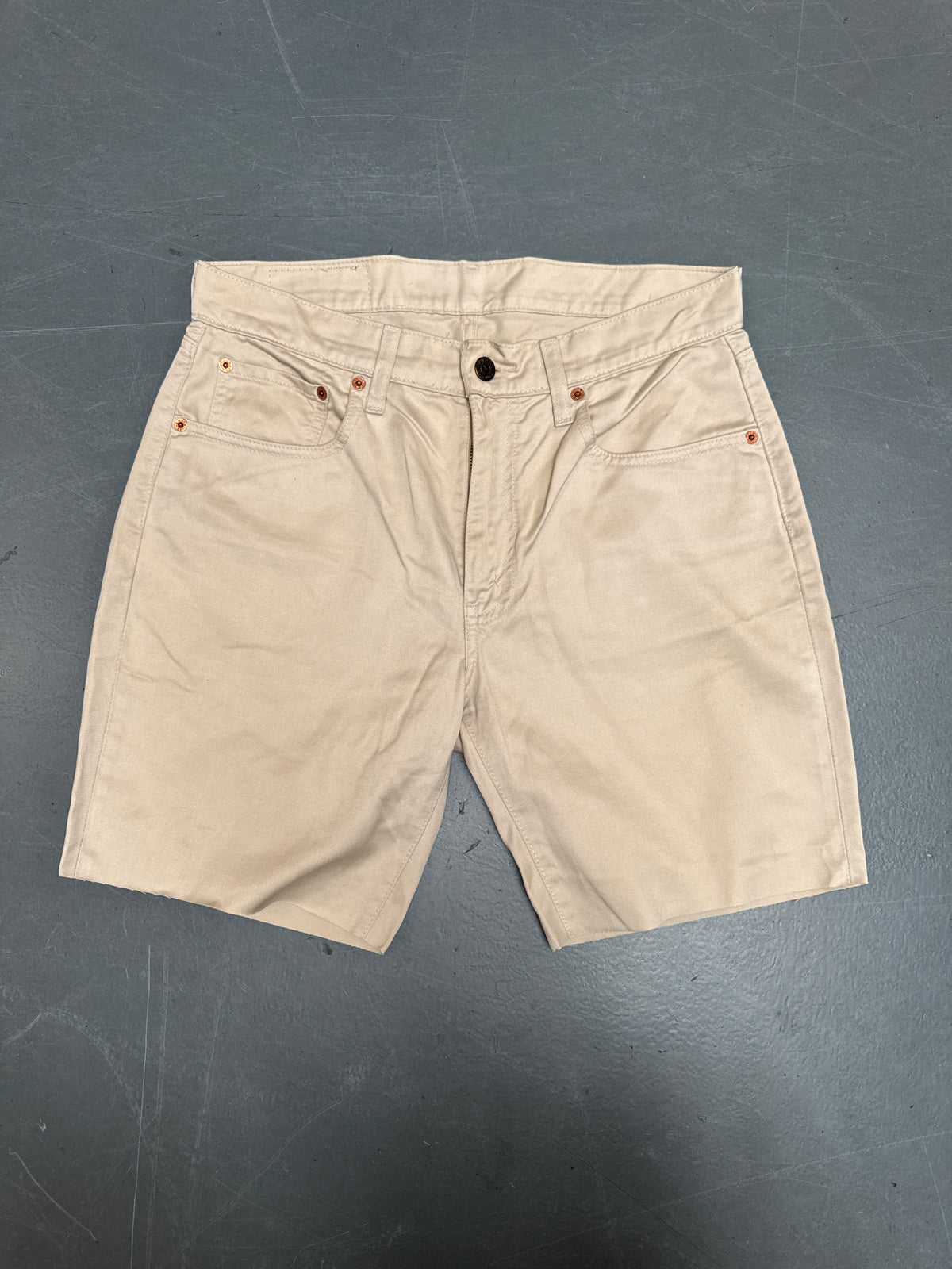 Vintage Levis Cut Off Denim Shorts - 90s Made - W 30 - SH1261