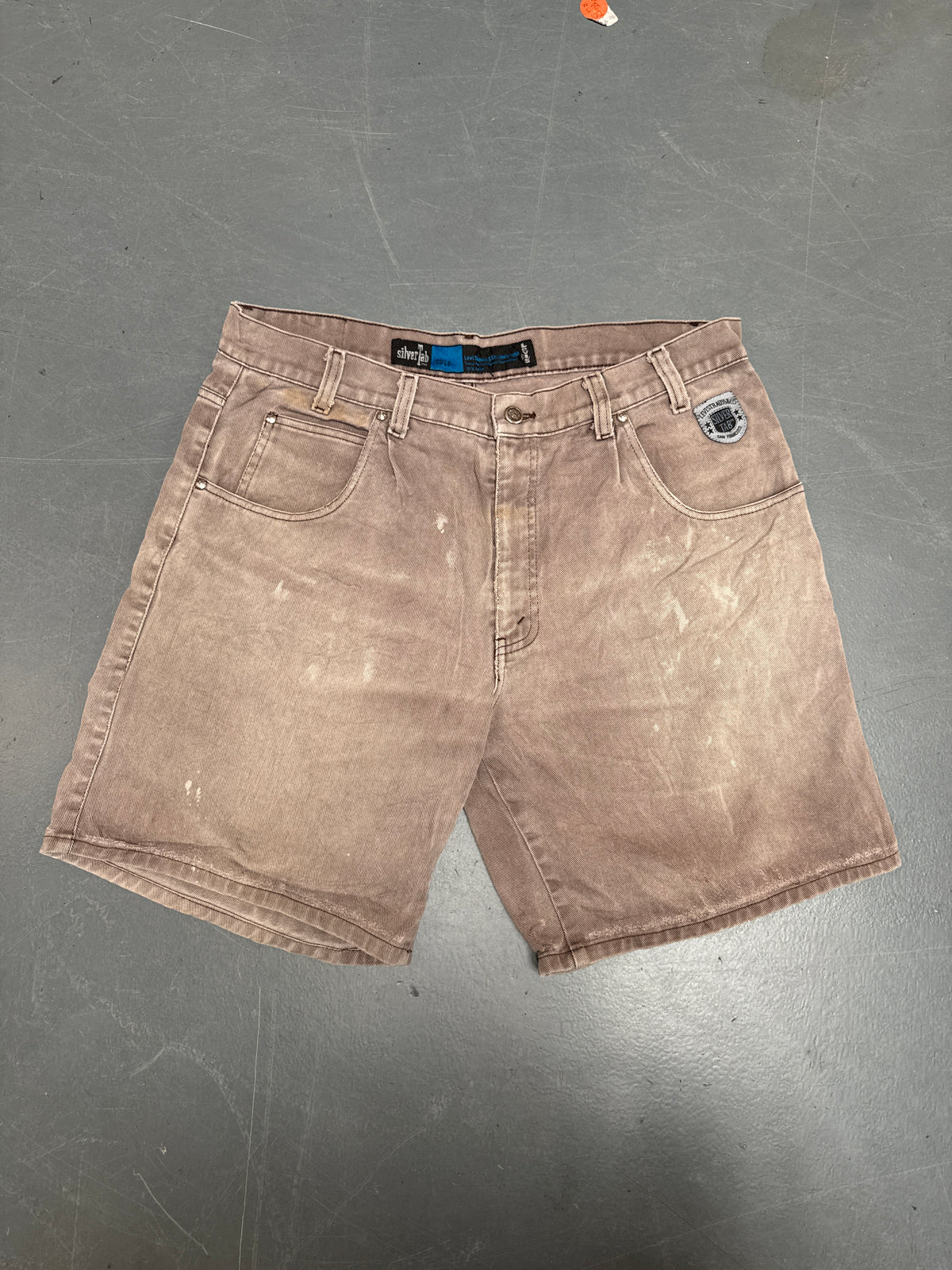 Vintage Levis Cut Off Denim Shorts - 90s Made - W 36 - SH1262