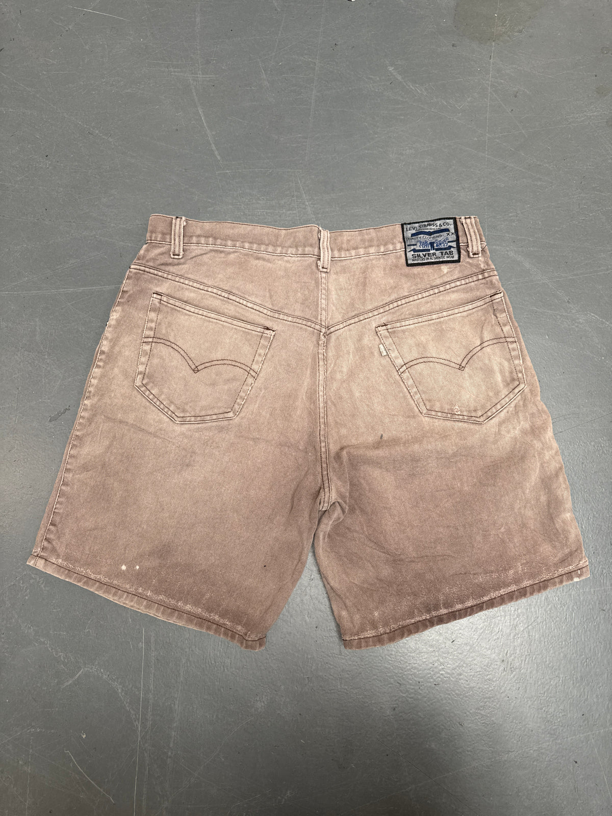 Vintage Levis Cut Off Denim Shorts - 90s Made - W 36 - SH1262