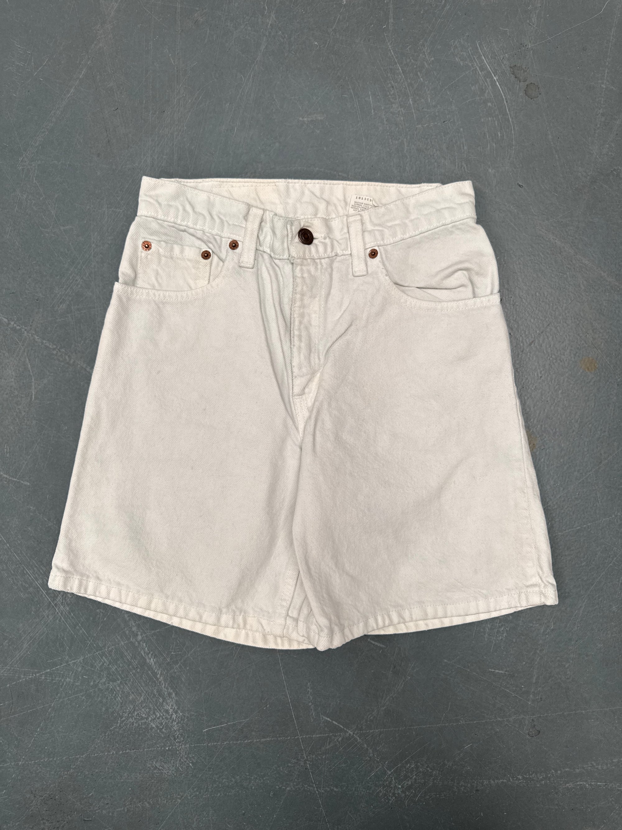 Vintage Ladies Levis Cut Off Denim Shorts - 90s Made - W 29 - SH419