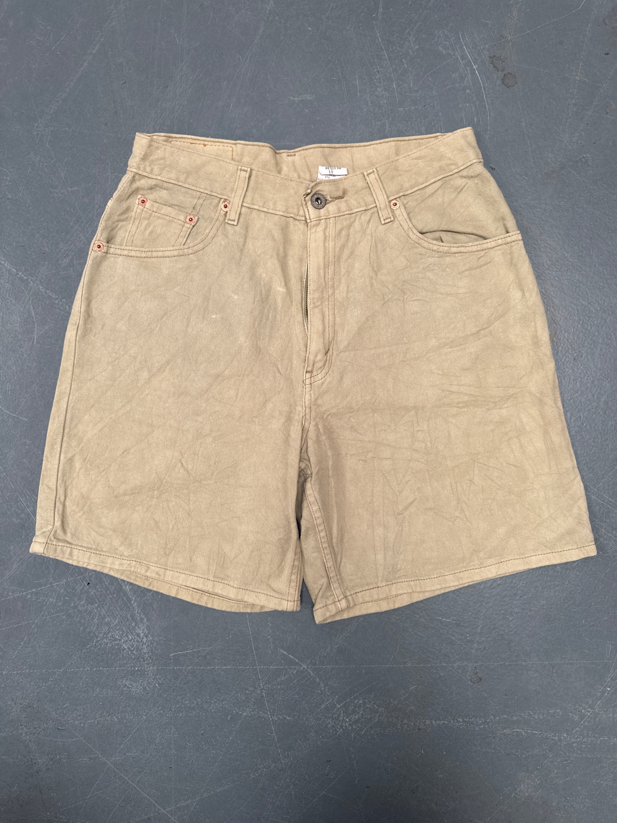 Vintage Ladies Levis Cut Off Denim Shorts - 90s Made - W 28 - SH437