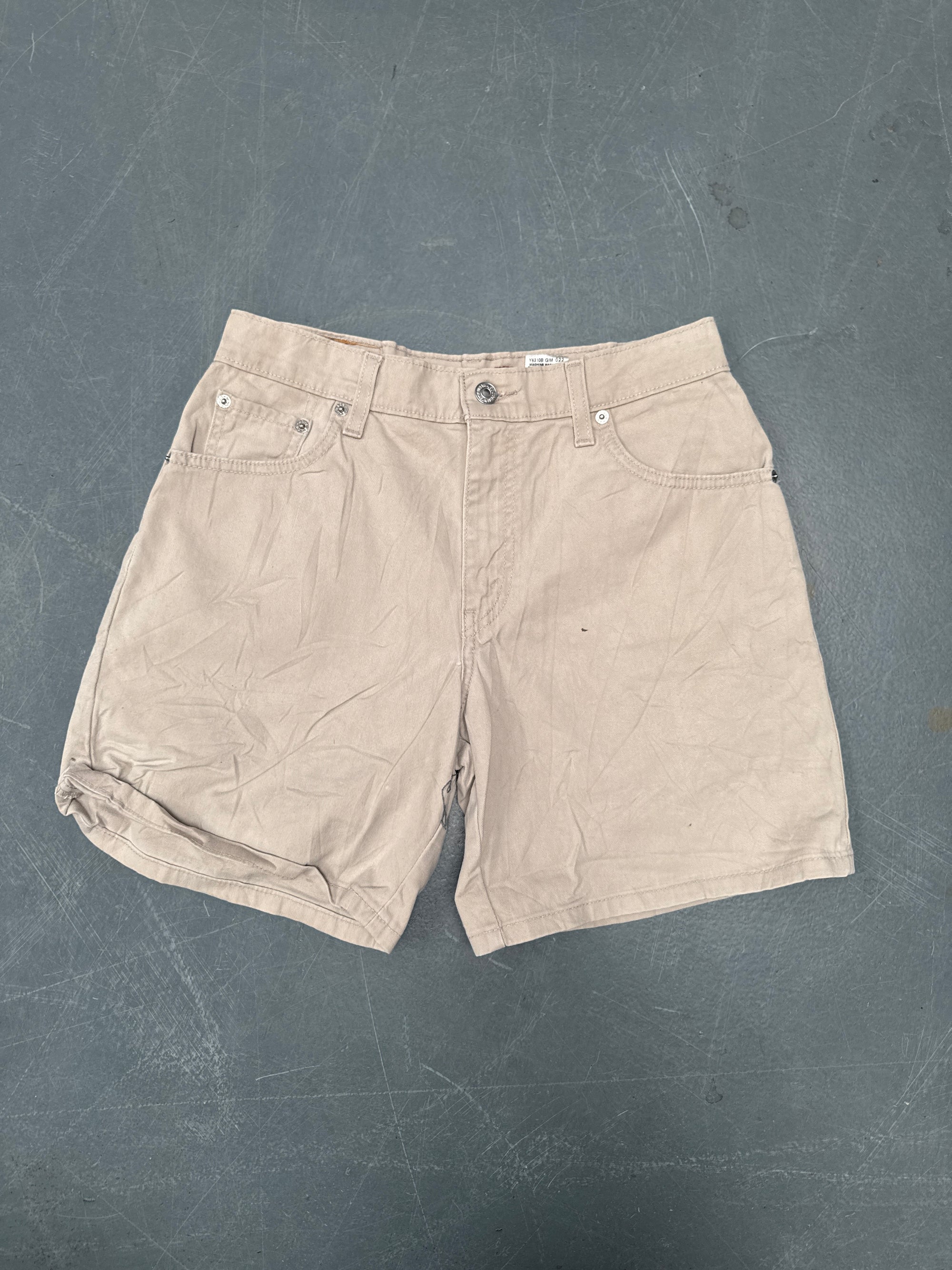 Vintage Ladies Levis Cut Off Denim Shorts - 90s Made - W 28 - SH439