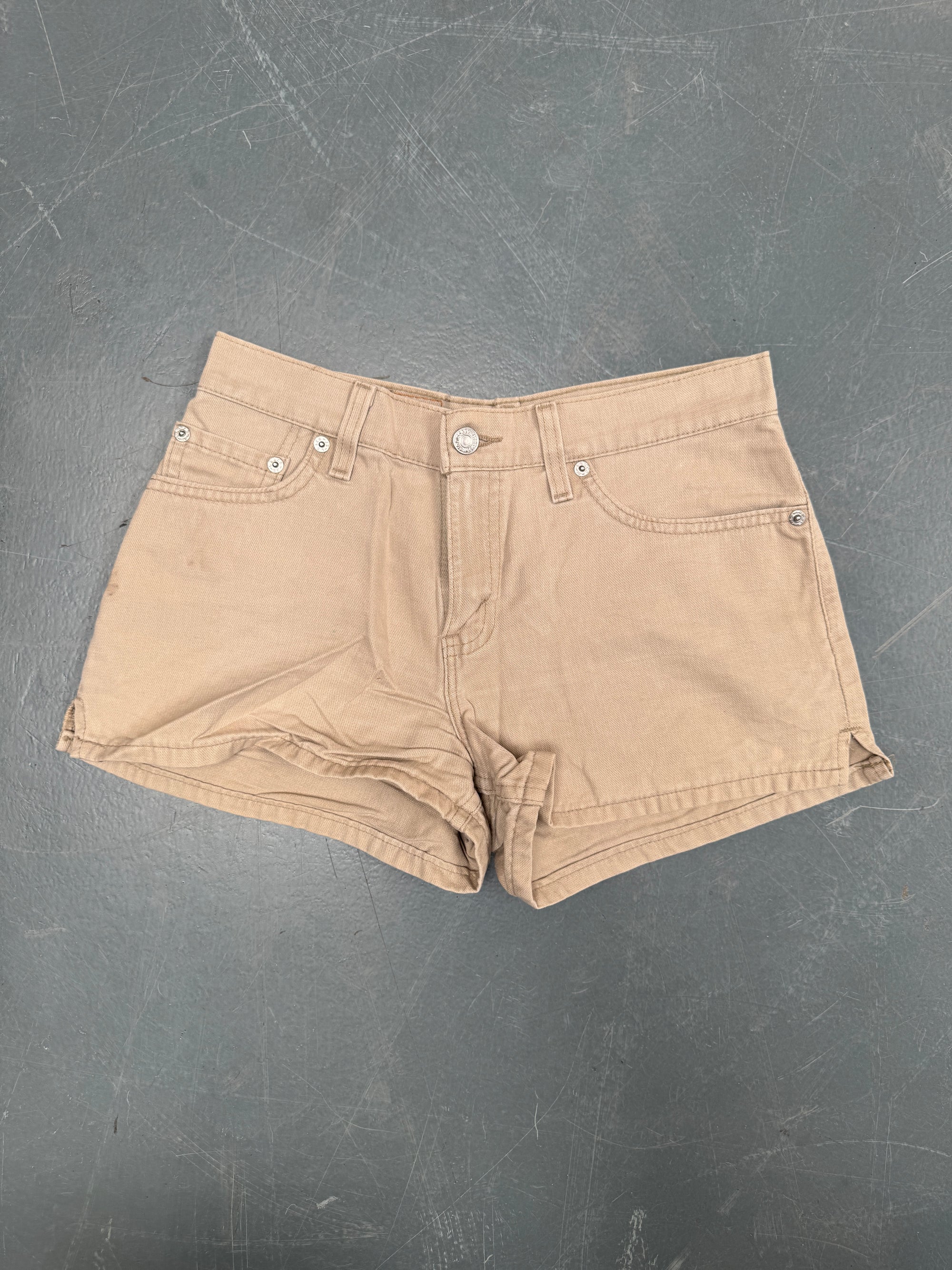 Vintage Ladies Levis Cut Off Denim Shorts - 90s Made - W 28 - SH495