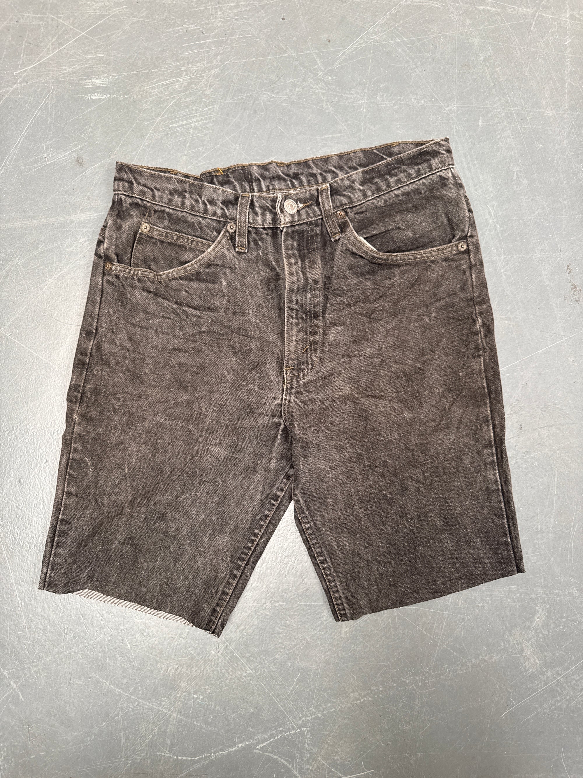 Vintage Levis Cut Off Denim Shorts - 90s Made - W 29 - SH966