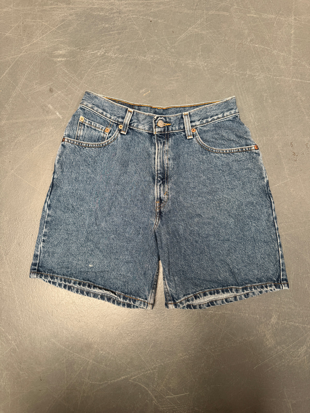 Vintage Levis Cut Off Denim Shorts - 90s Made - W 26 - SH978