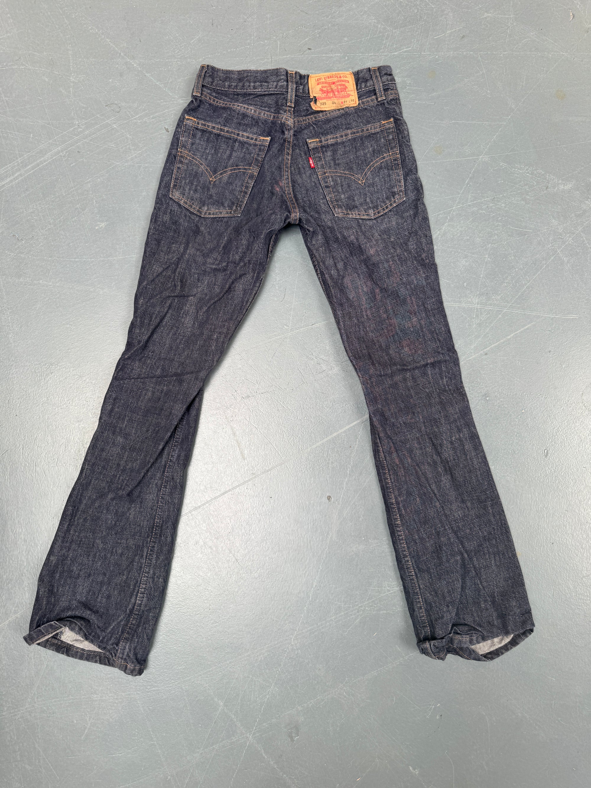Mens Levis 501 Regular Fit Vintage Jean - W 26 L 31 - Slate Grey SL246