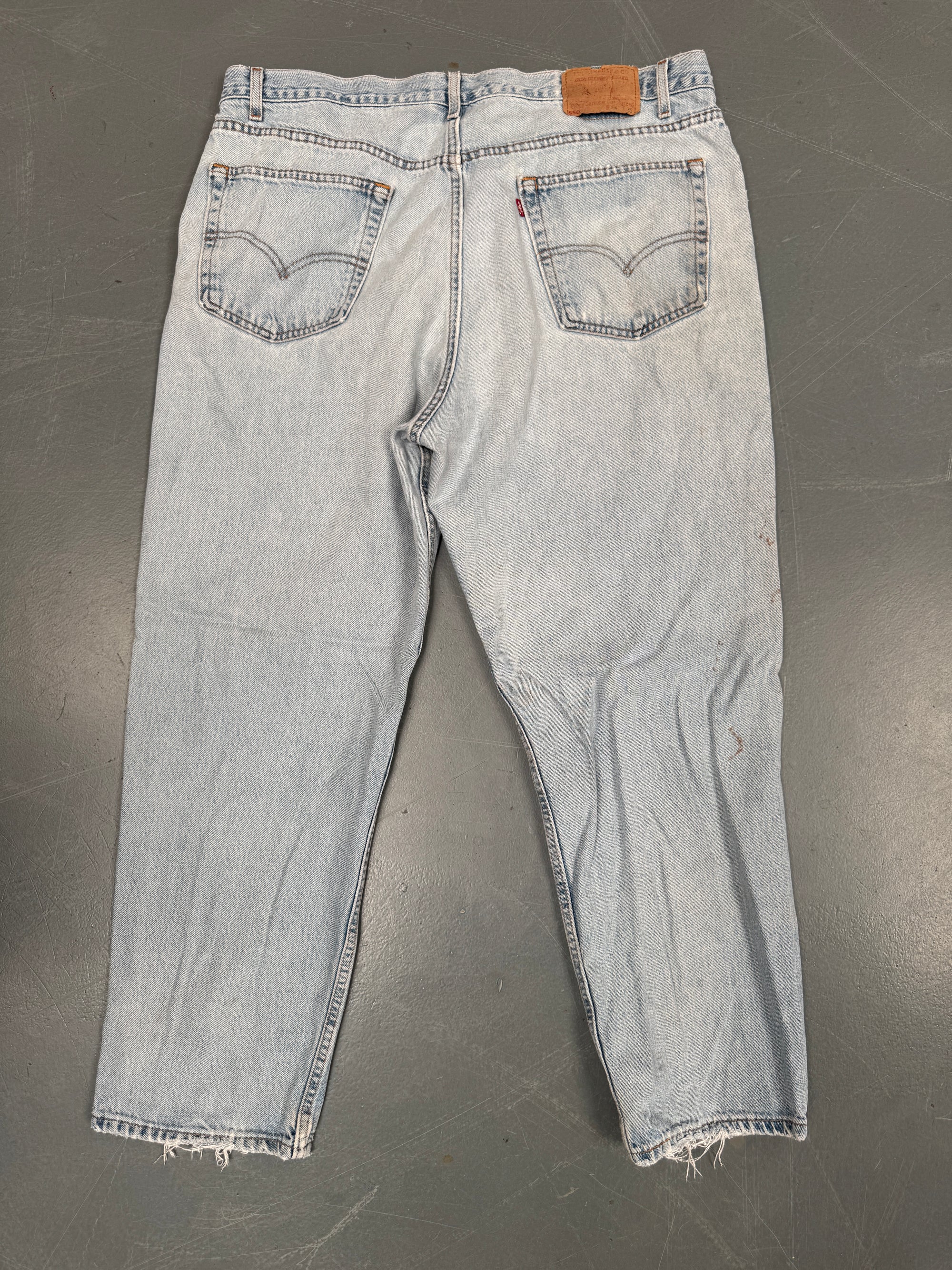 Mens Levis 550 Relaxed Fit Vintage Jean - W 40 L 30