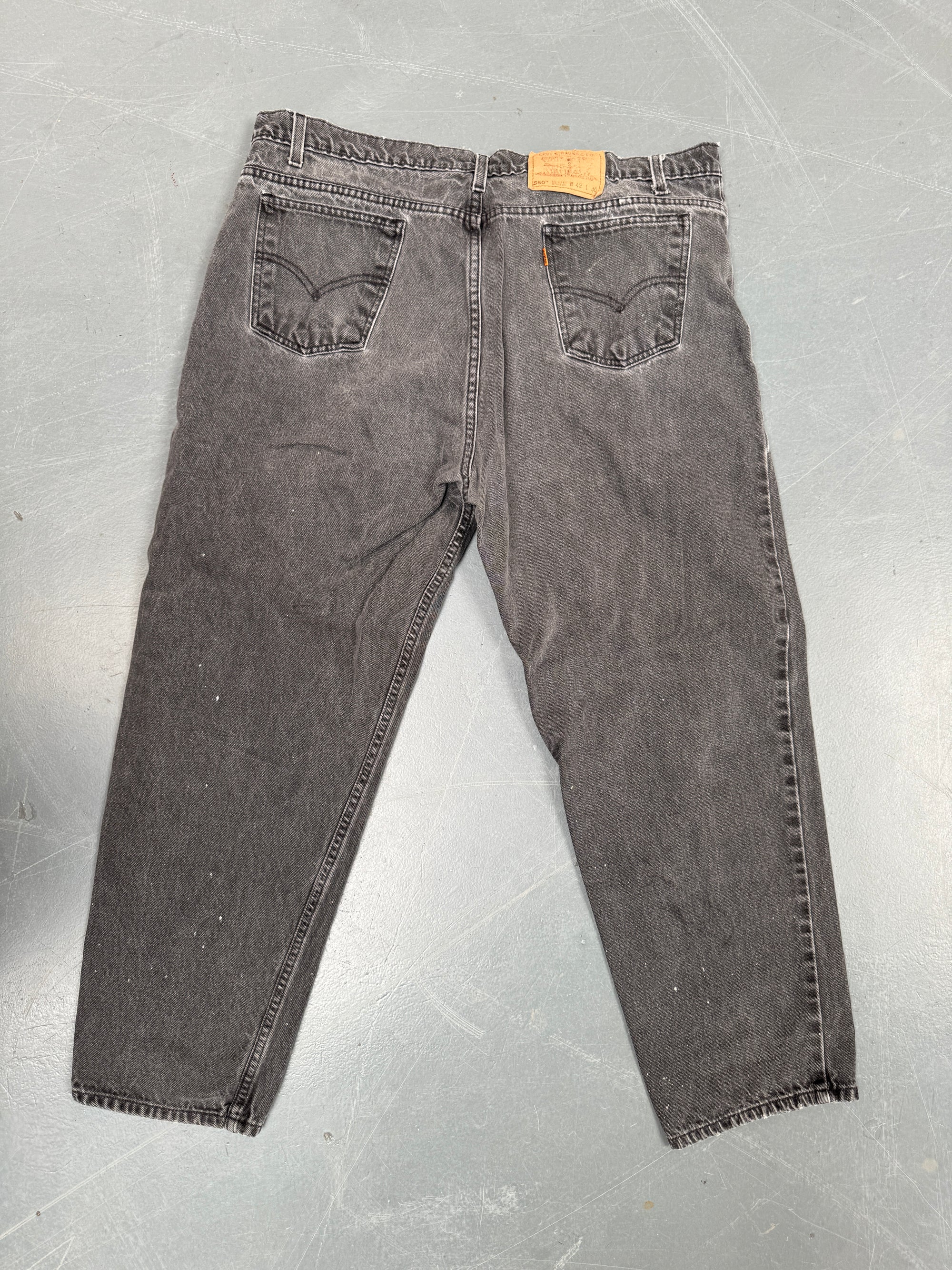 Mens Levis 550 Relaxed Fit Vintage Jean - W 38 L 27