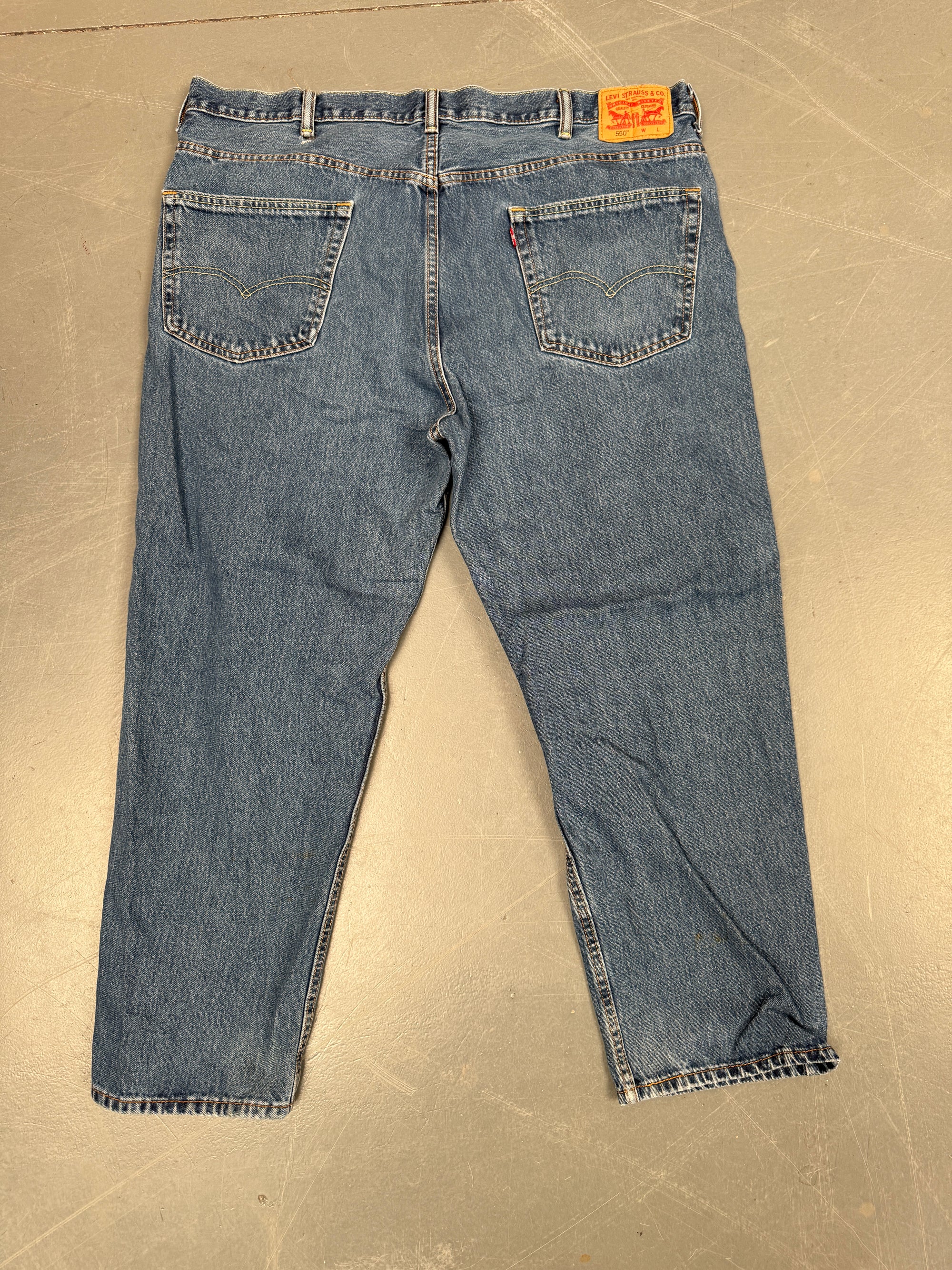 Mens Levis 550 Relaxed Fit Vintage Jean - W 42 L 28